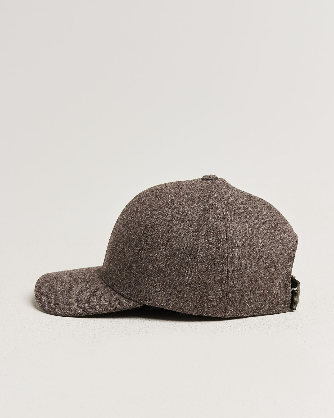 Homme | Bobs Et Casquettes | Varsity Headwear | Merino Wool Baseball Cap Taupe Brown