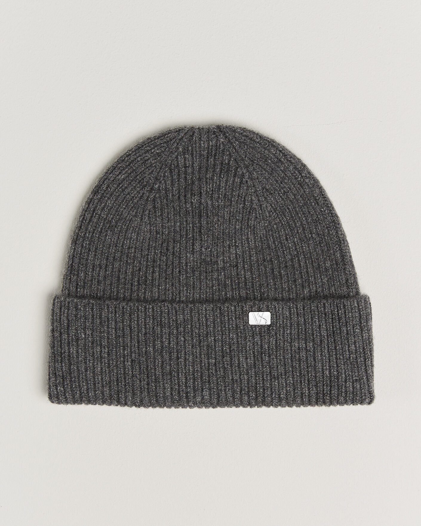 Homme | Bobs Et Casquettes | Varsity Headwear | Wool/Cashmere Beanie Rime Grey
