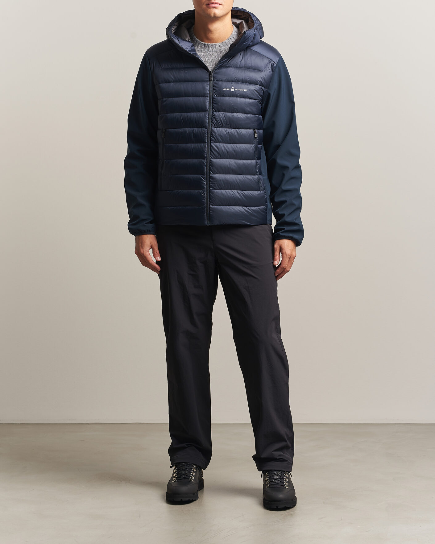 Homme | Manteaux Et Vestes | Sail Racing | Spray Down Hooded Hybrid Jacket Dark Navy