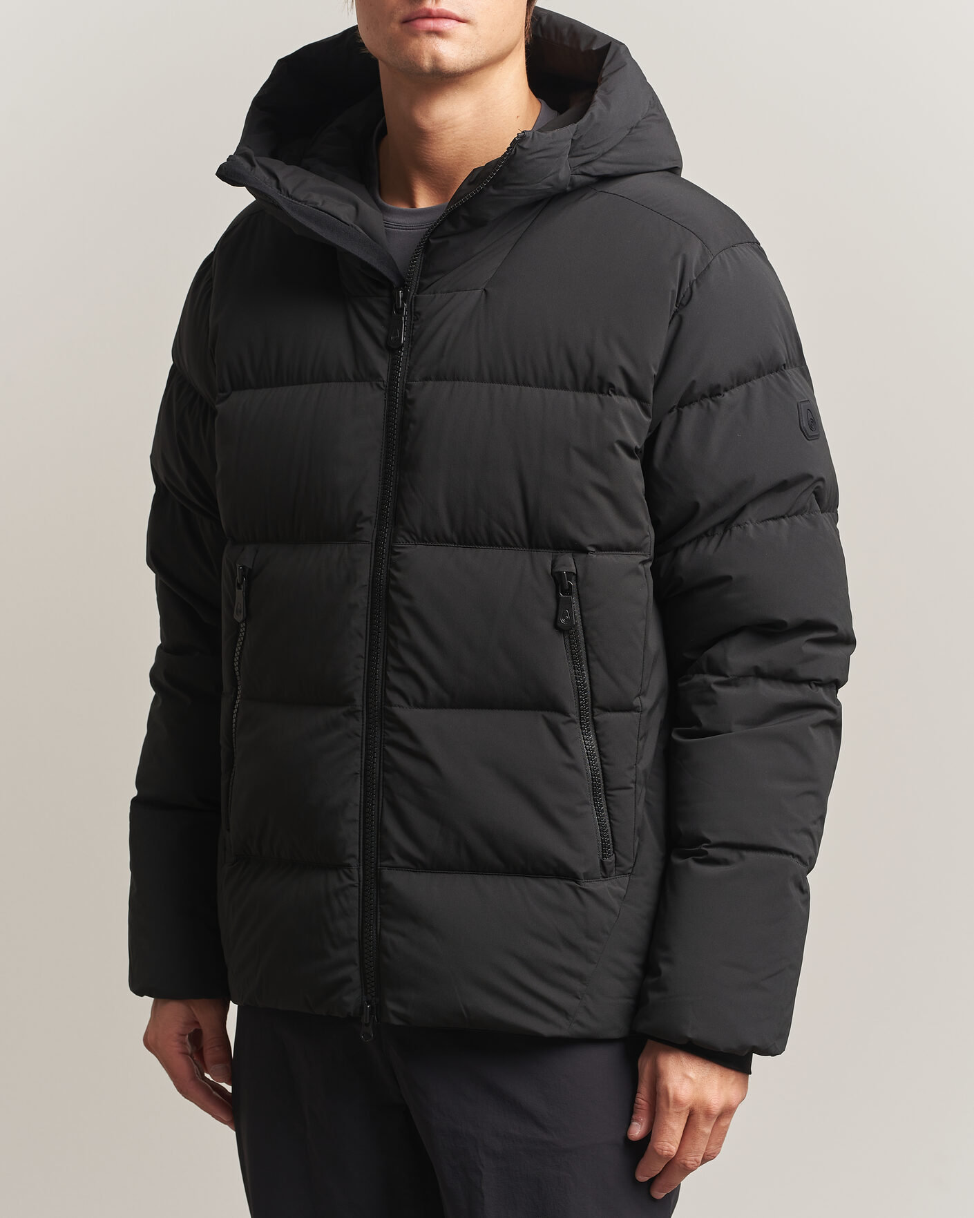Homme | Manteaux Et Vestes | Sail Racing | Cloud Stretch Down Hooded Jacket Carbon