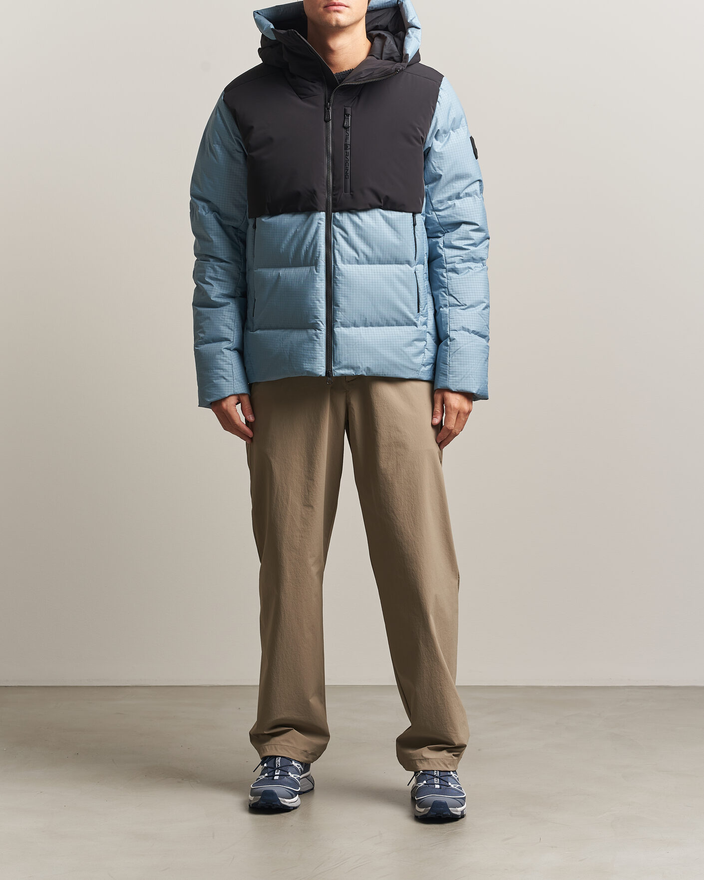 Homme | Manteaux Et Vestes | Sail Racing | Polar Down Hooded Jacket Aurora Blue