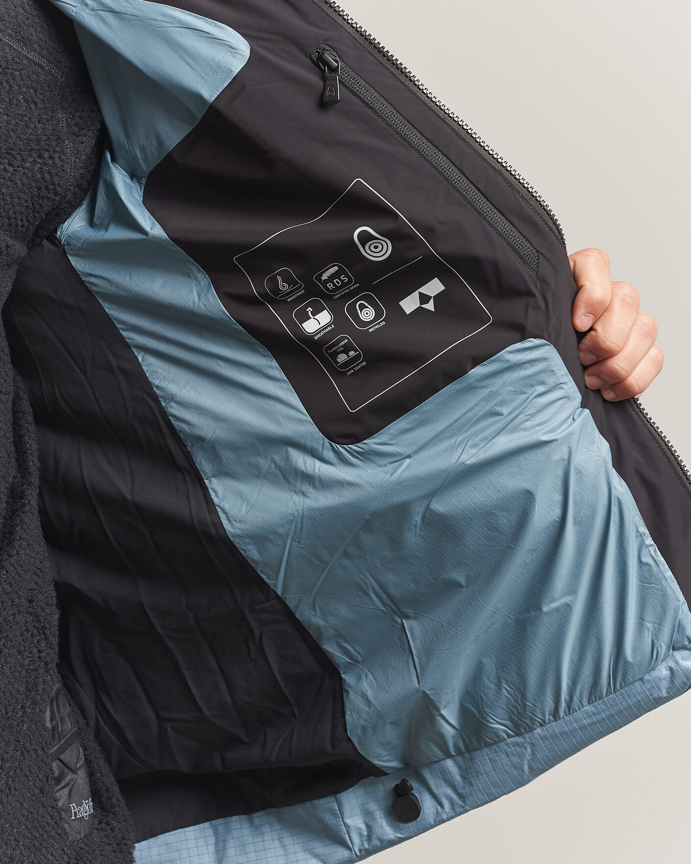 Homme | Manteaux Et Vestes | Sail Racing | Polar Down Hooded Jacket Aurora Blue