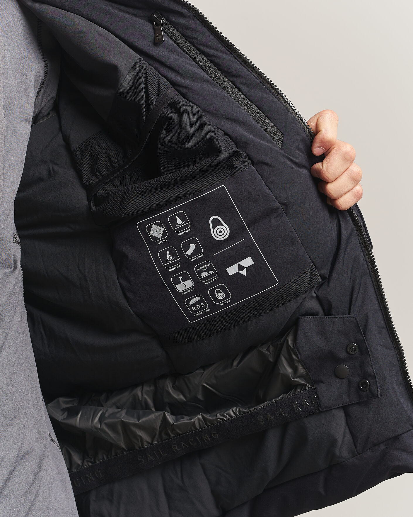 Homme | Manteaux Et Vestes | Sail Racing | Polar Gore-Tex Hooded Jacket Carbon