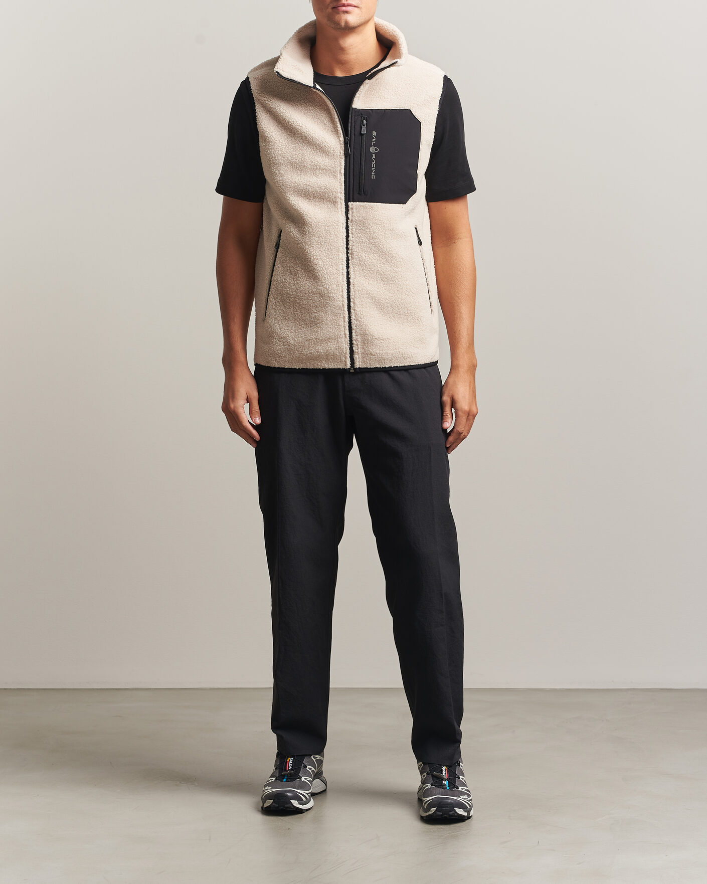 Homme | Pulls Et Tricots | Sail Racing | Bowman Pile Vest Ivory