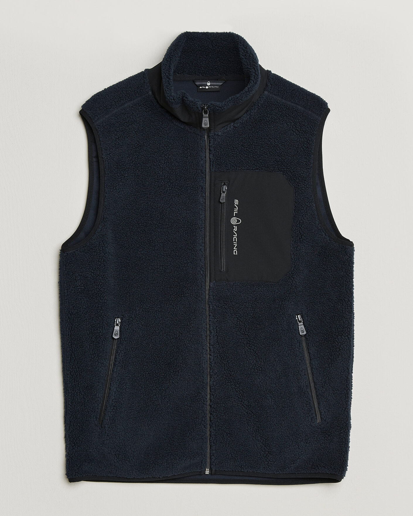 Homme | Pulls Et Tricots | Sail Racing | Bowman Pile Vest Dark Navy