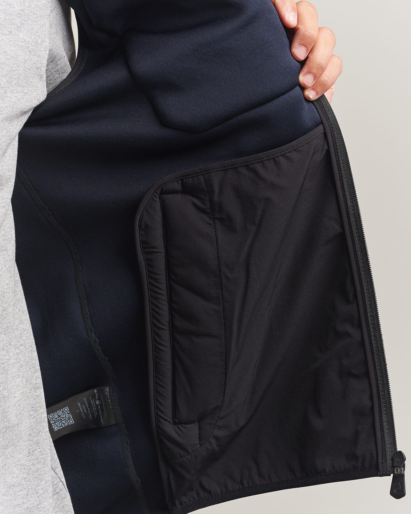 Homme | Pulls Et Tricots | Sail Racing | Bowman Pile Vest Dark Navy