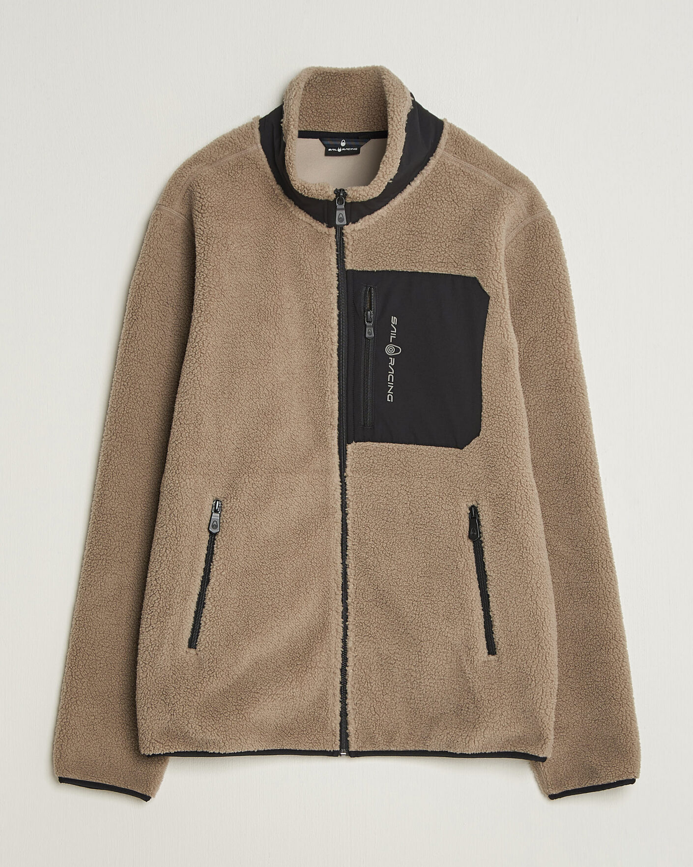 Homme | Pulls Et Tricots | Sail Racing | Bowman Pile Full Zip Sand
