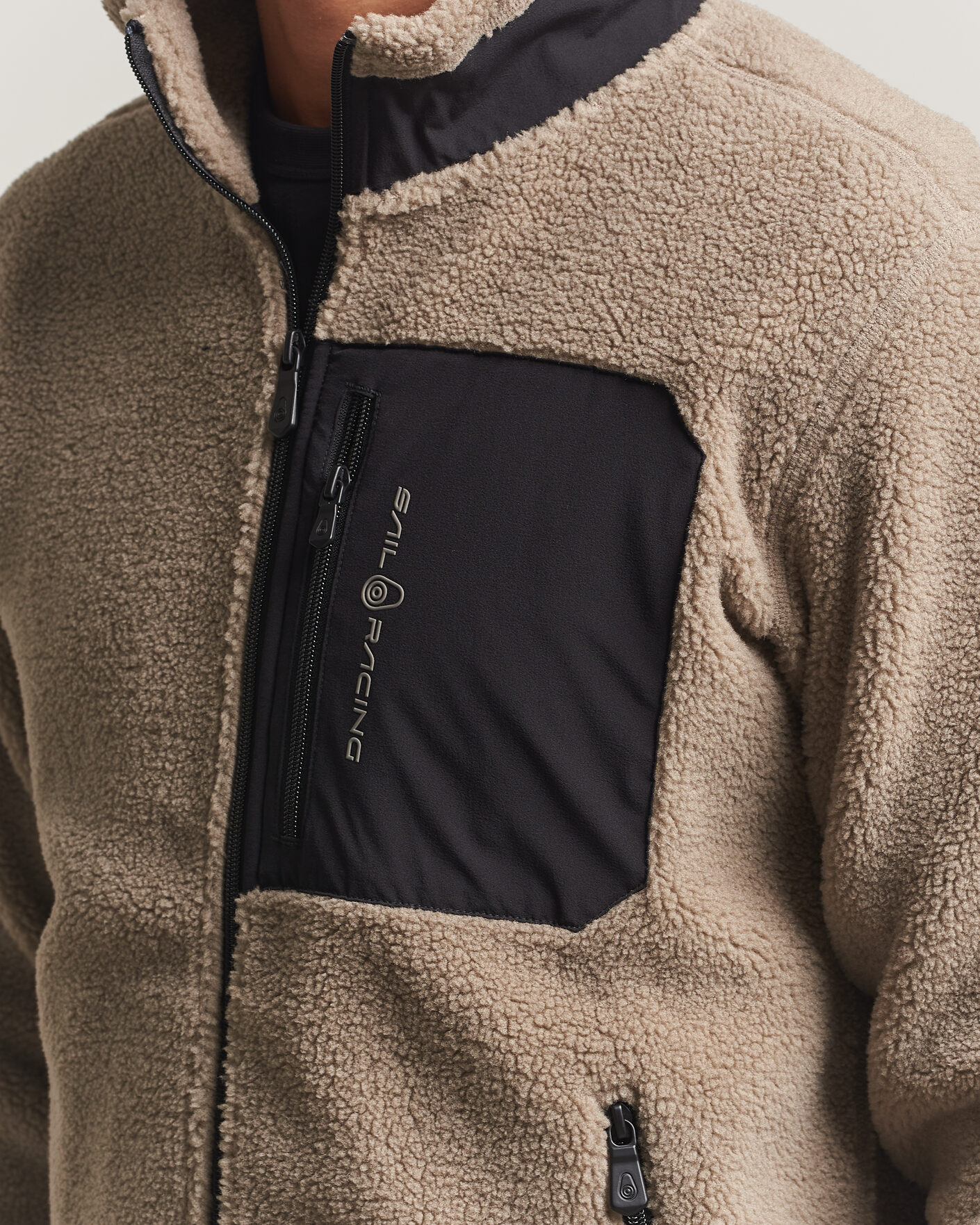 Homme | Pulls Et Tricots | Sail Racing | Bowman Pile Full Zip Sand