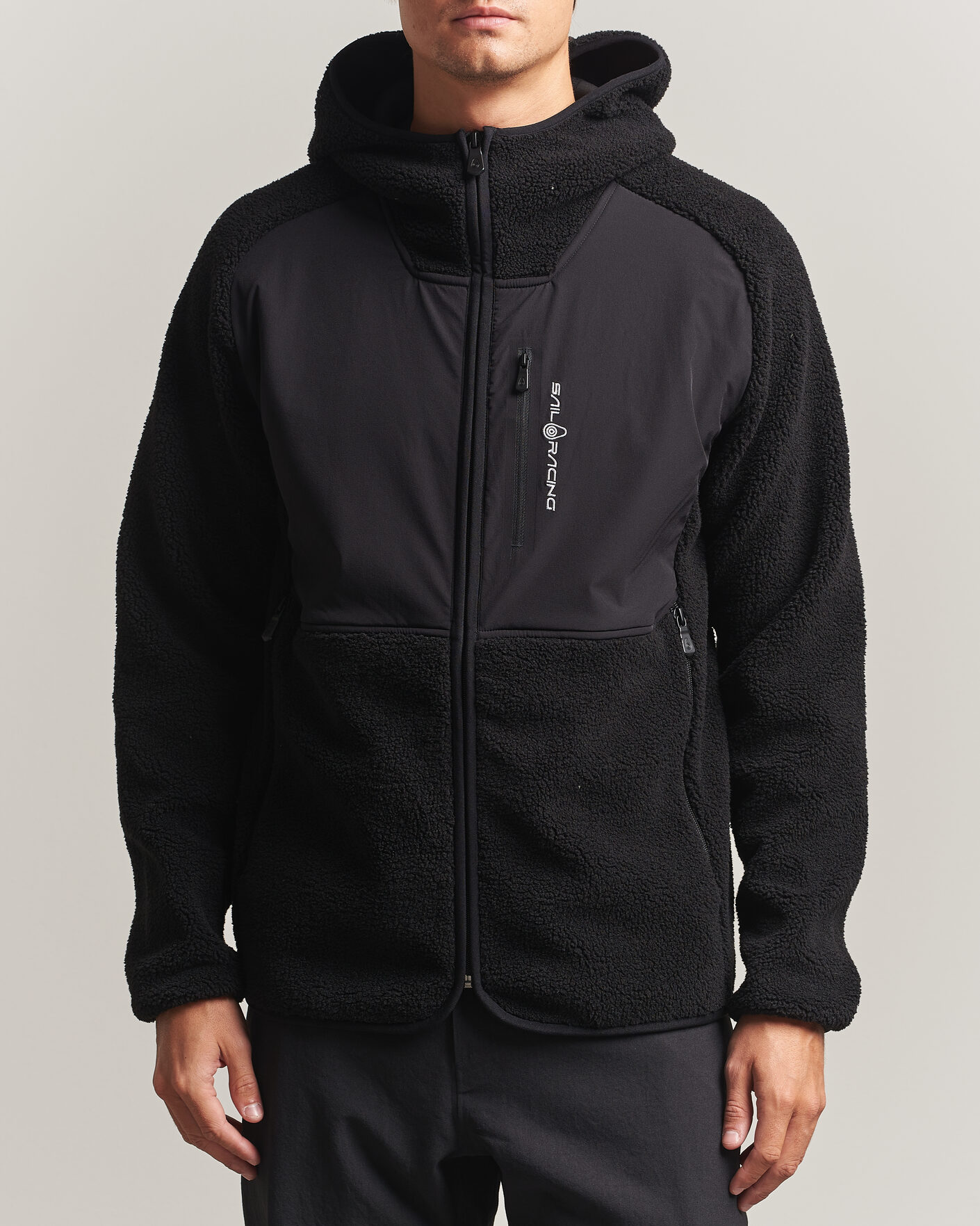 Homme | Pulls Et Tricots | Sail Racing | Patrol Pile Full Zip Hoodie Carbon