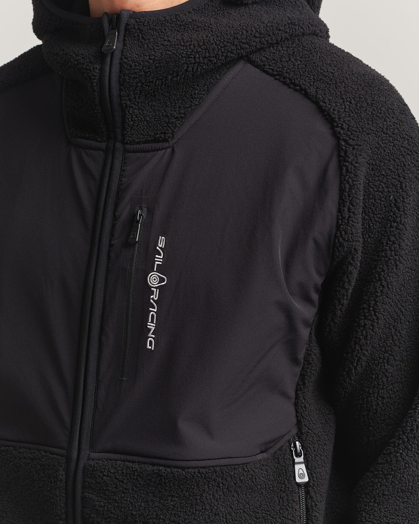 Homme | Pulls Et Tricots | Sail Racing | Patrol Pile Full Zip Hoodie Carbon