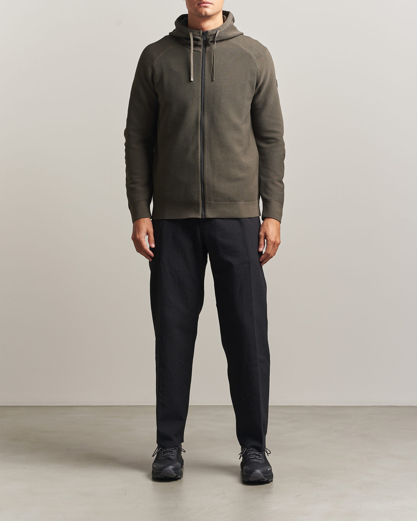 Homme | Pulls Et Tricots | Sail Racing | Element Seamless Full Zip Hoodie Mud Green