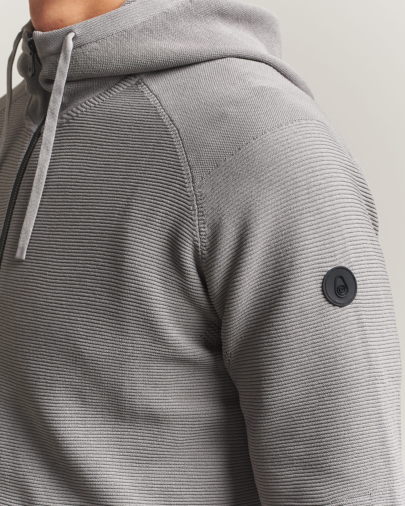 Homme | Pulls Et Tricots | Sail Racing | Element Seamless Full Zip Hoodie Frost Grey