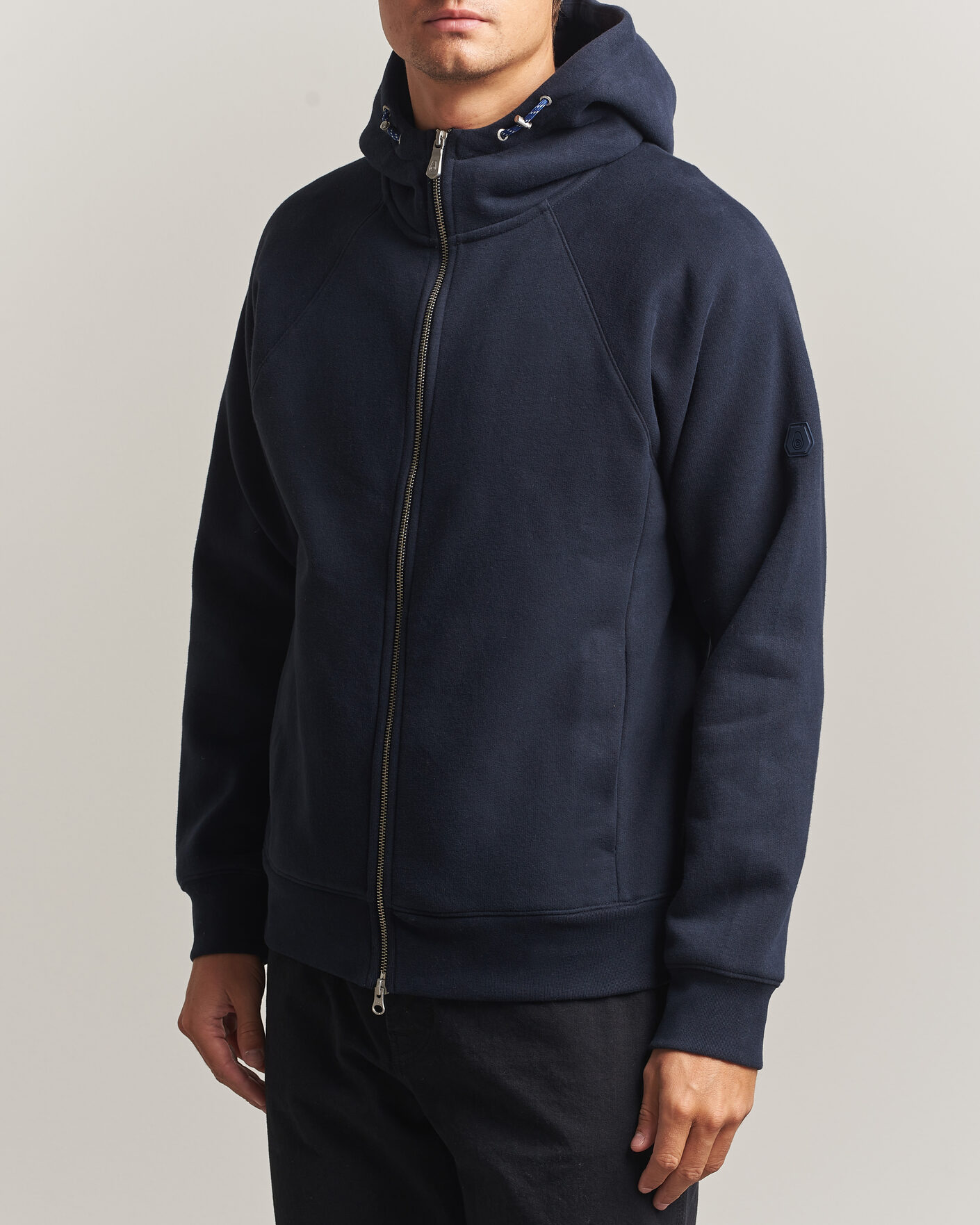 Homme | Pulls Et Tricots | Sail Racing | Flow Full Zip Hoodie Dark Navy