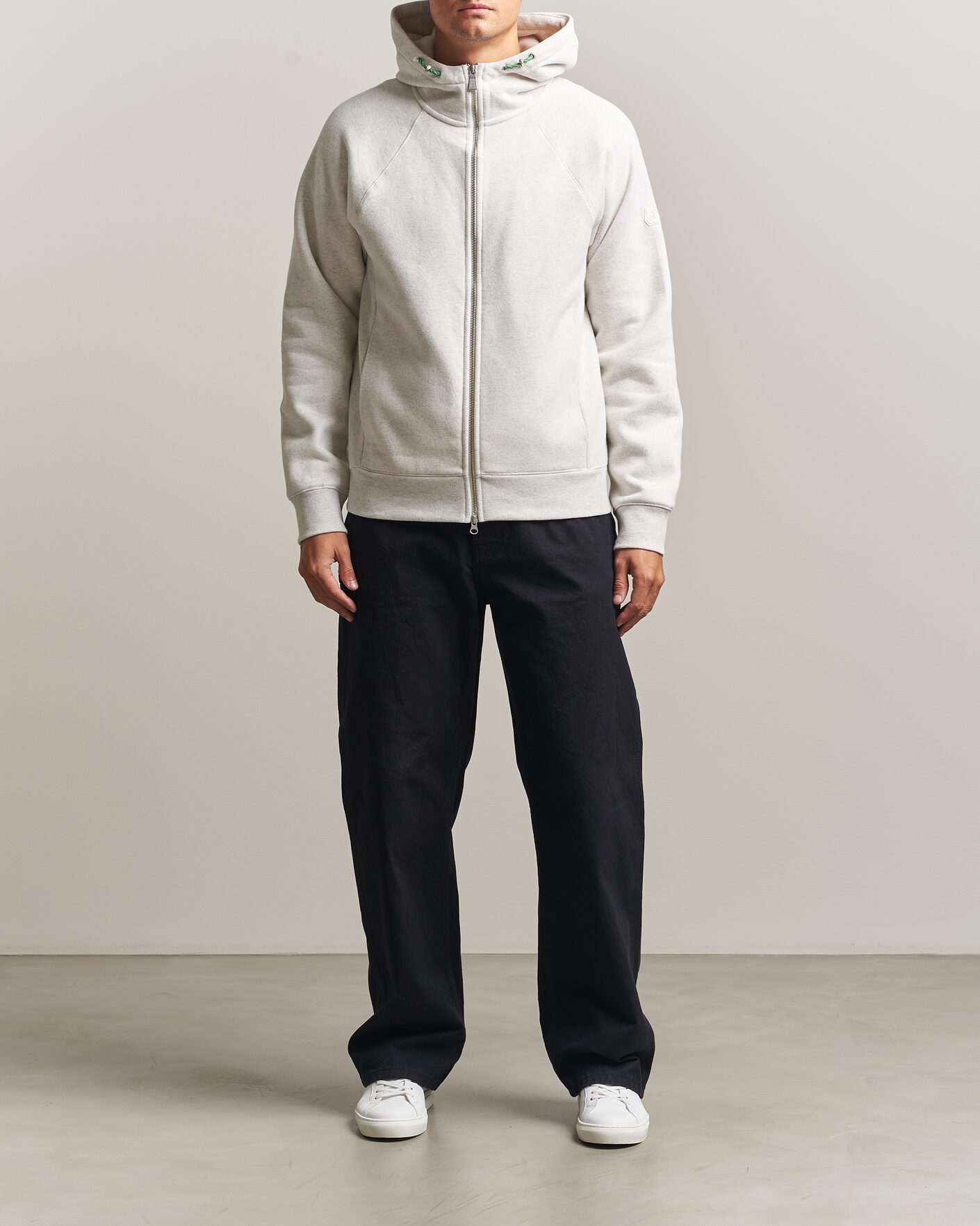 Homme | Pulls Et Tricots | Sail Racing | Flow Full Zip Hoodie Light Grey Melange
