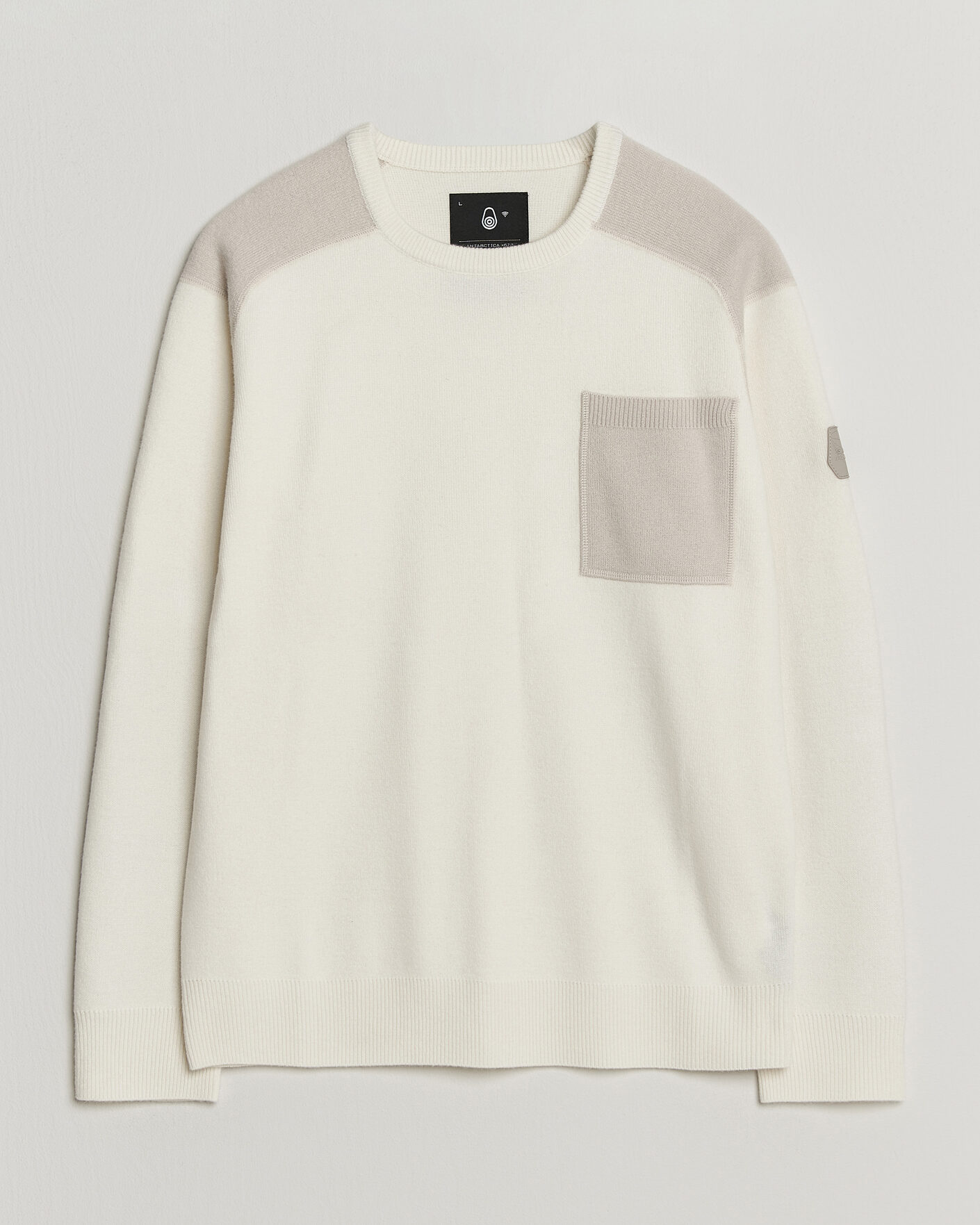 Homme | Pulls Et Tricots | Sail Racing | Spine Wool Knitted Sweater Off White