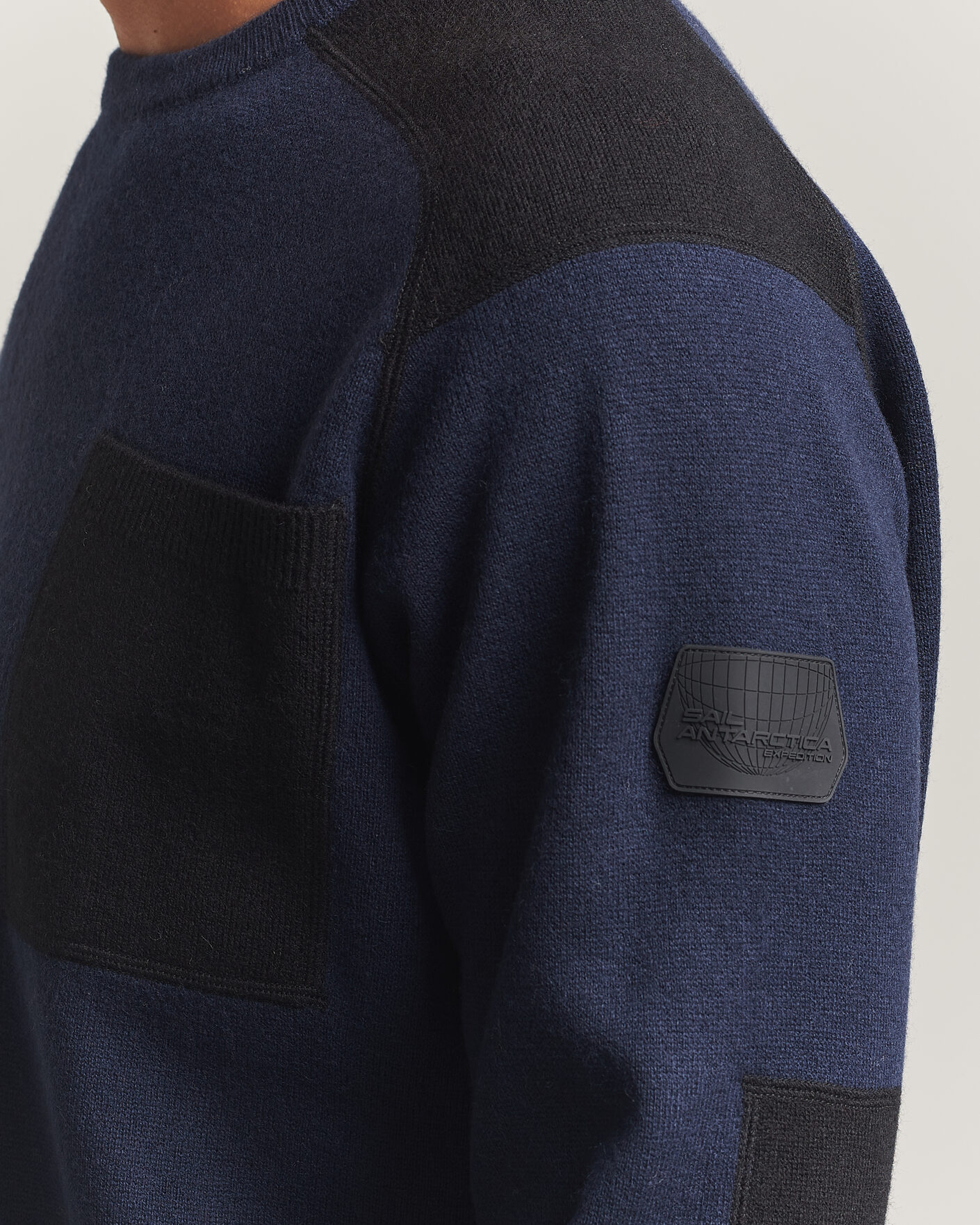 Homme | Pulls Et Tricots | Sail Racing | Spine Wool Knitted Sweater Dark Navy