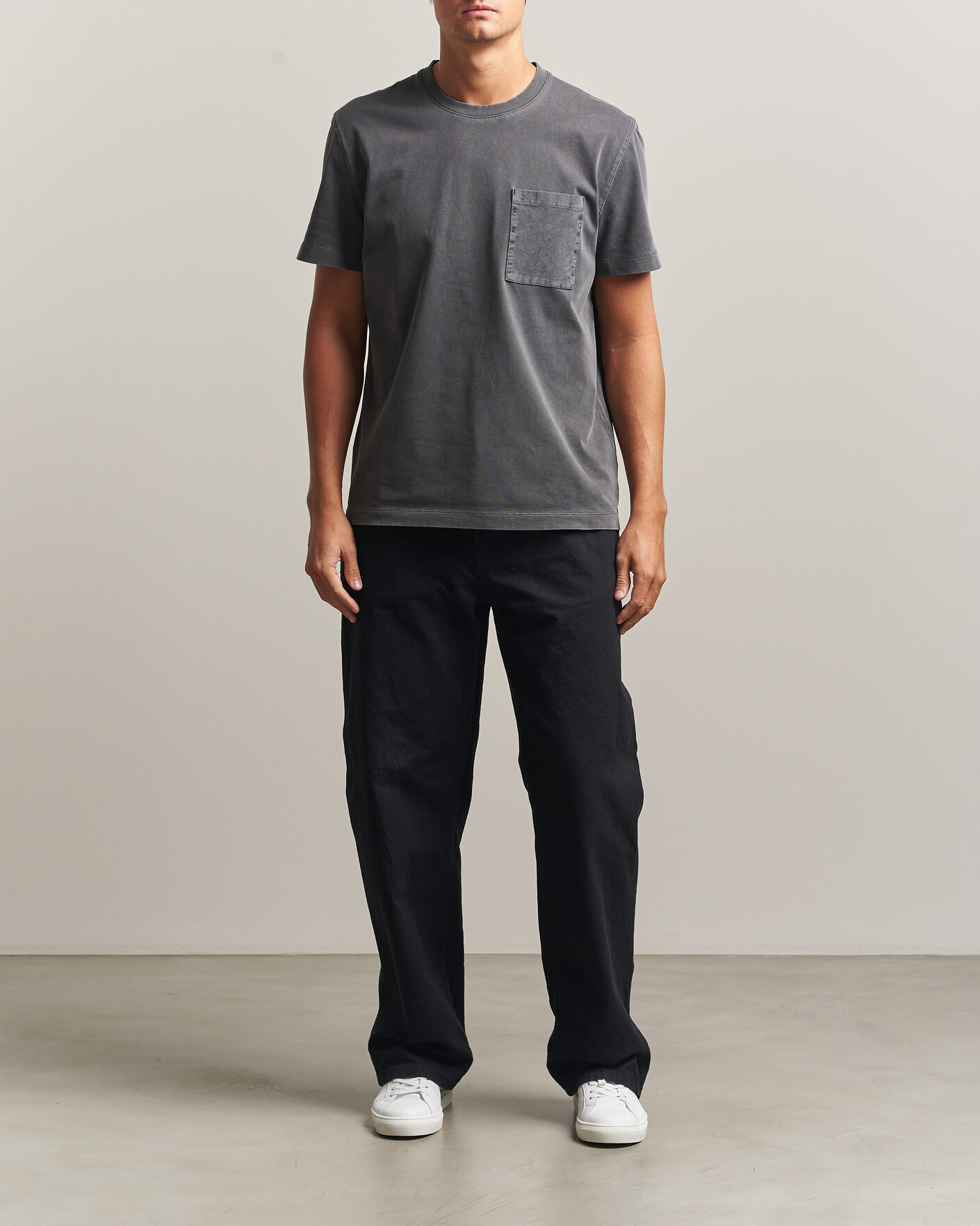 Homme | T-shirts | Sail Racing | Grinder Corduroy T-Shirt Asphalt