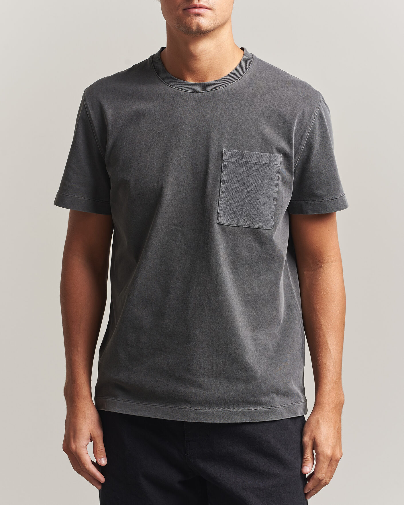Homme | T-shirts | Sail Racing | Grinder Corduroy T-Shirt Asphalt