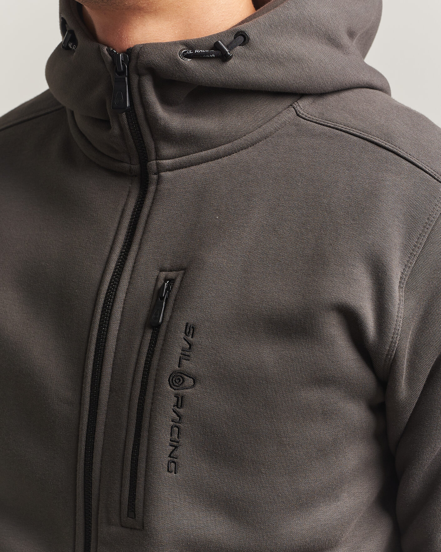 Homme | Pulls Et Tricots | Sail Racing | Bowman Full Zip Hoodie Asphalt