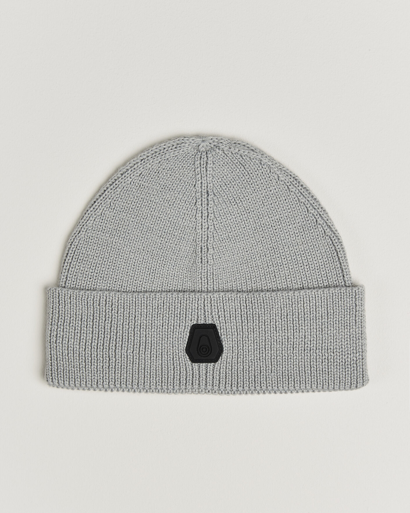 Homme | Bonnets | Sail Racing | Bowman Wool Folded Beanie Grey Melange