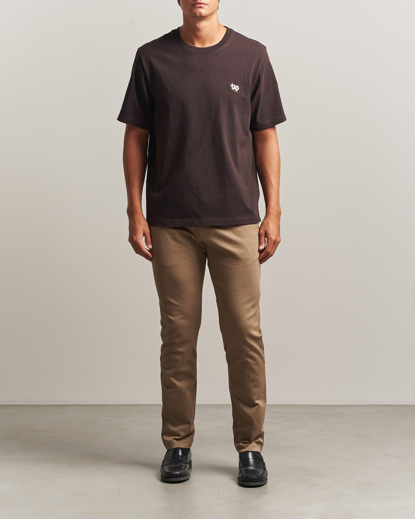 Homme | Pantalons | NN07 | Theo Regular Fit Chinos Desert Clay
