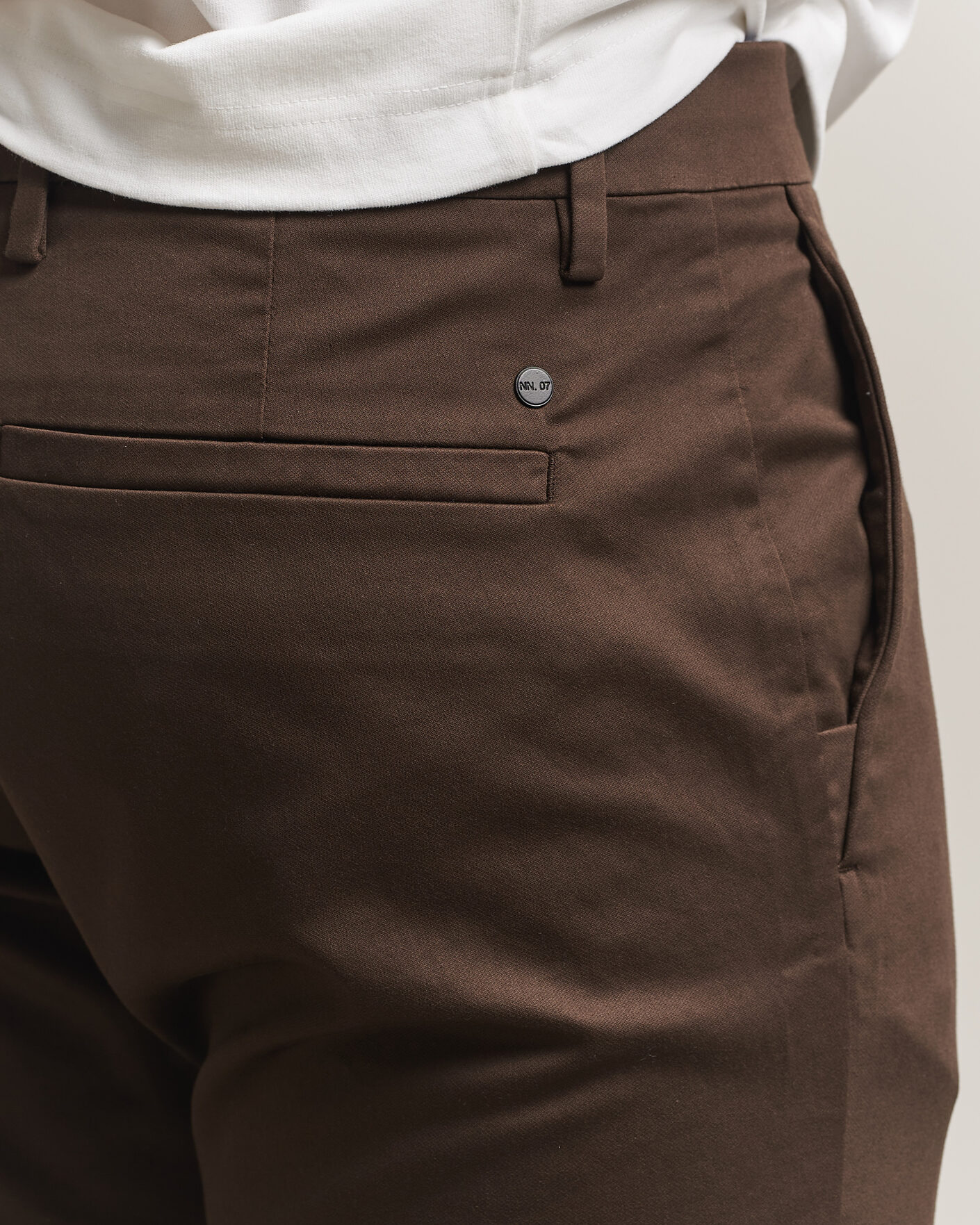 Homme | Pantalons | NN07 | Theo Regular Fit Chinos Earthwood