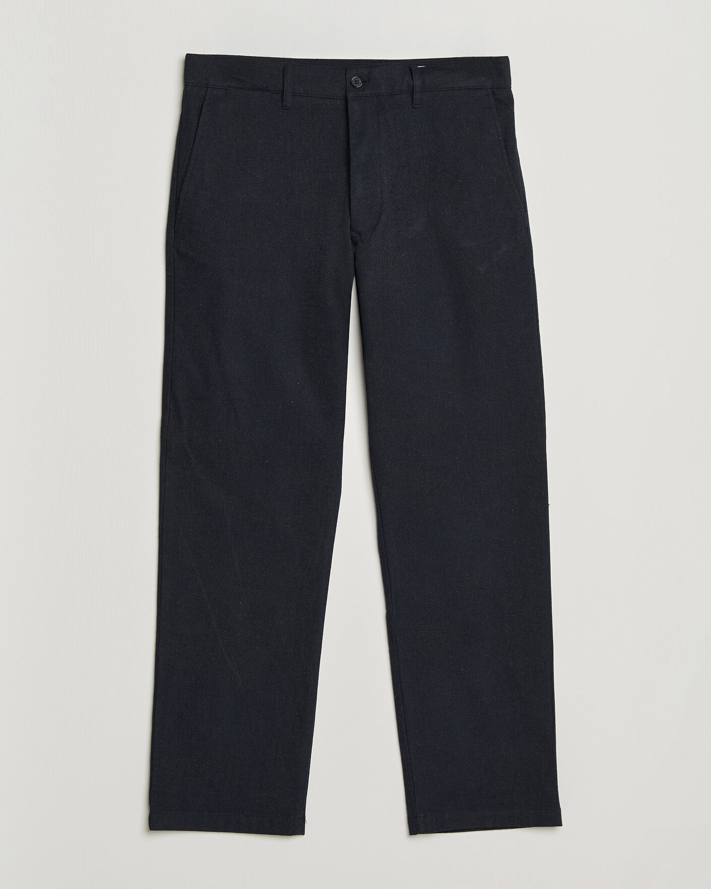 Homme | Pantalons | NN07 | Aden Brushed Cotton Trousers Deep Navy