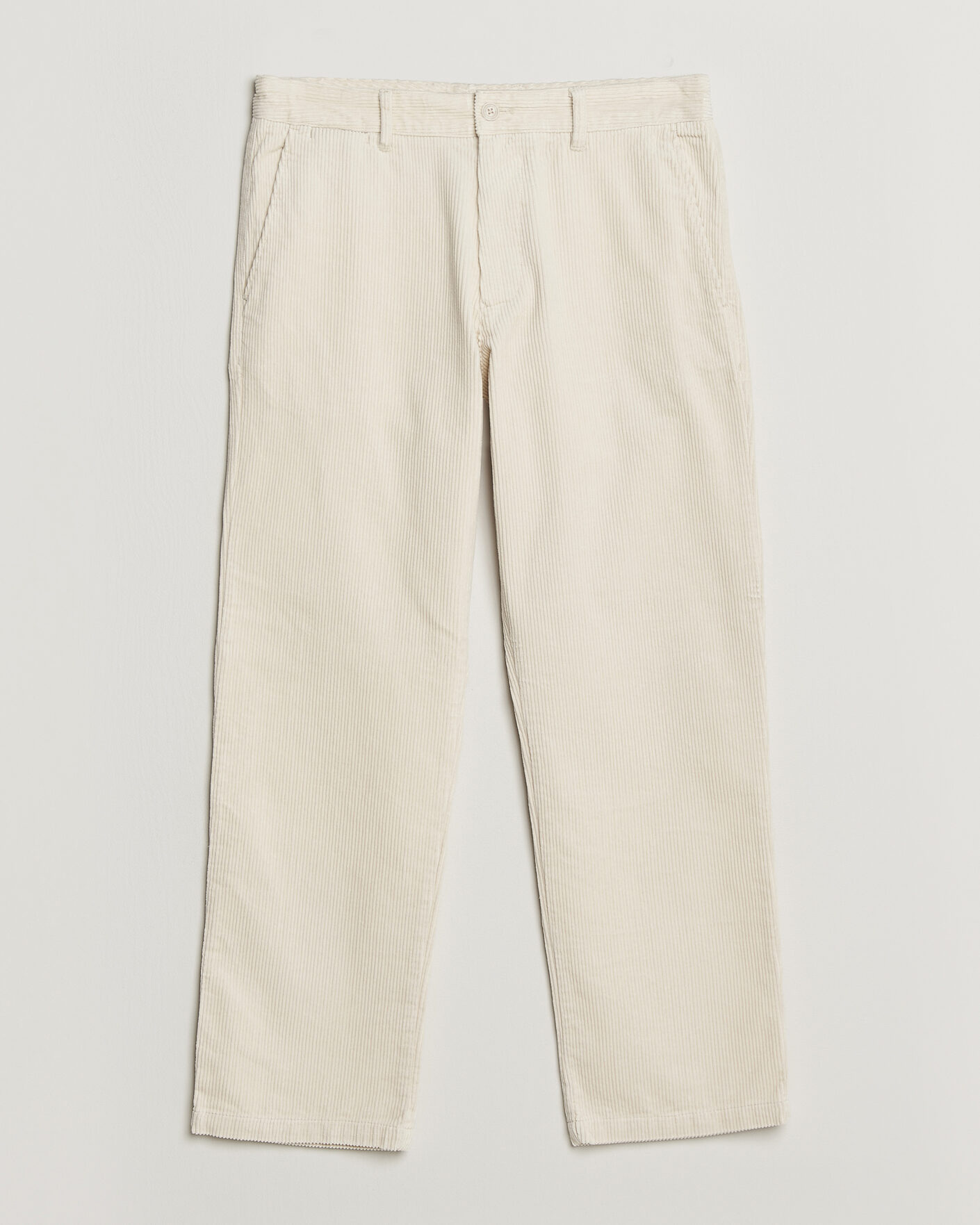 Homme | Pantalons | NN07 | Aden Regular Fit Corduroy Chinos Ivory