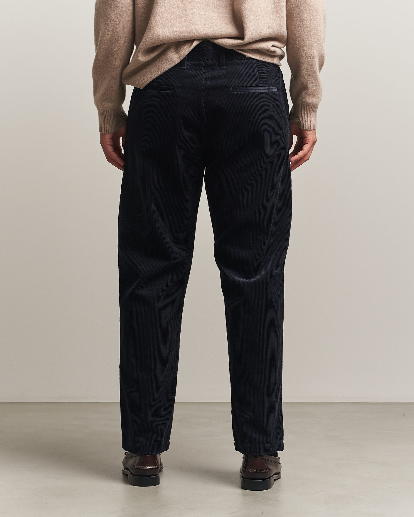 Homme | Pantalons | NN07 | Aden Regular Fit Corduroy Chinos Deep Navy