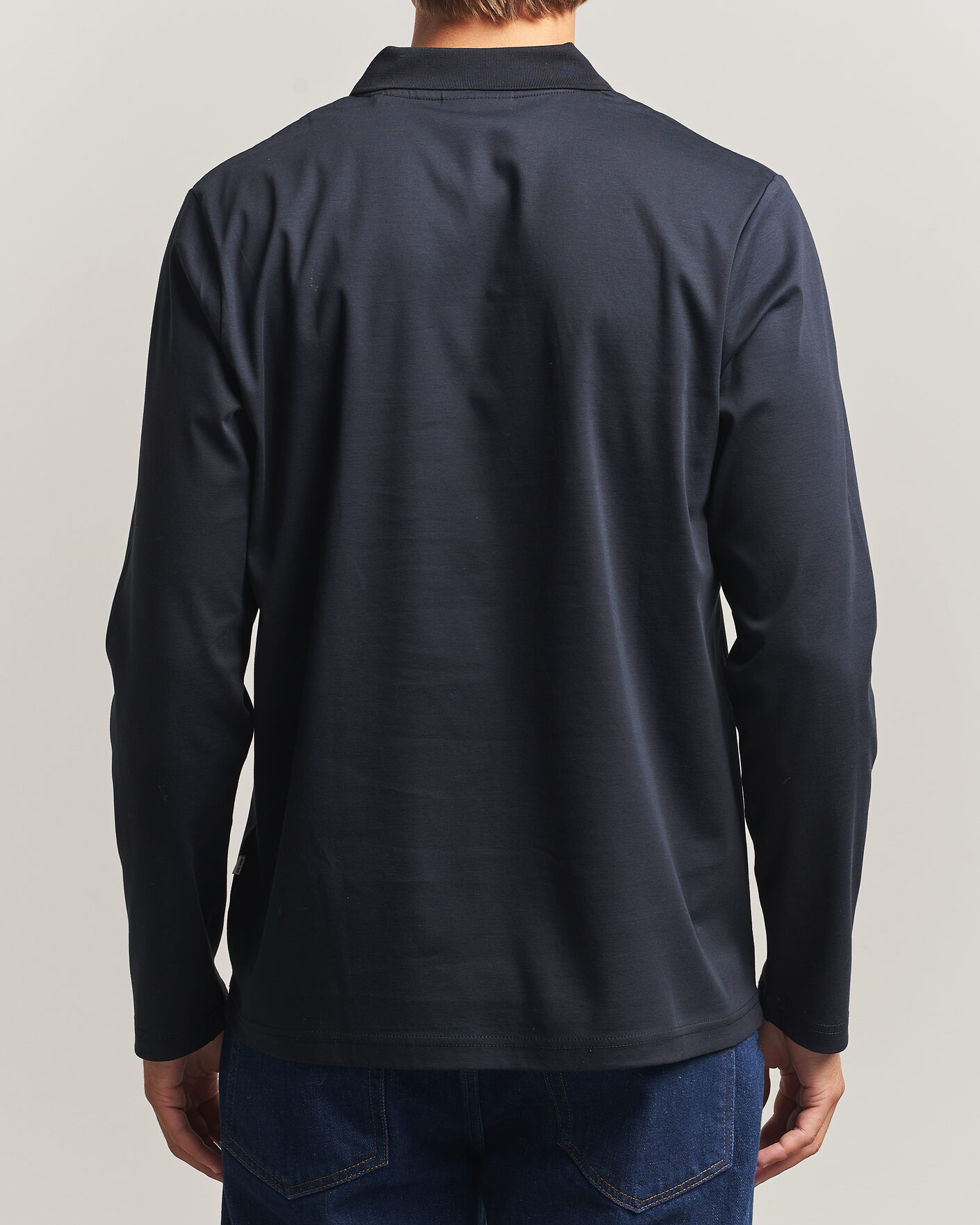 Homme | Polos | NN07 | Paul Long Sleeve Polo Deep Navy