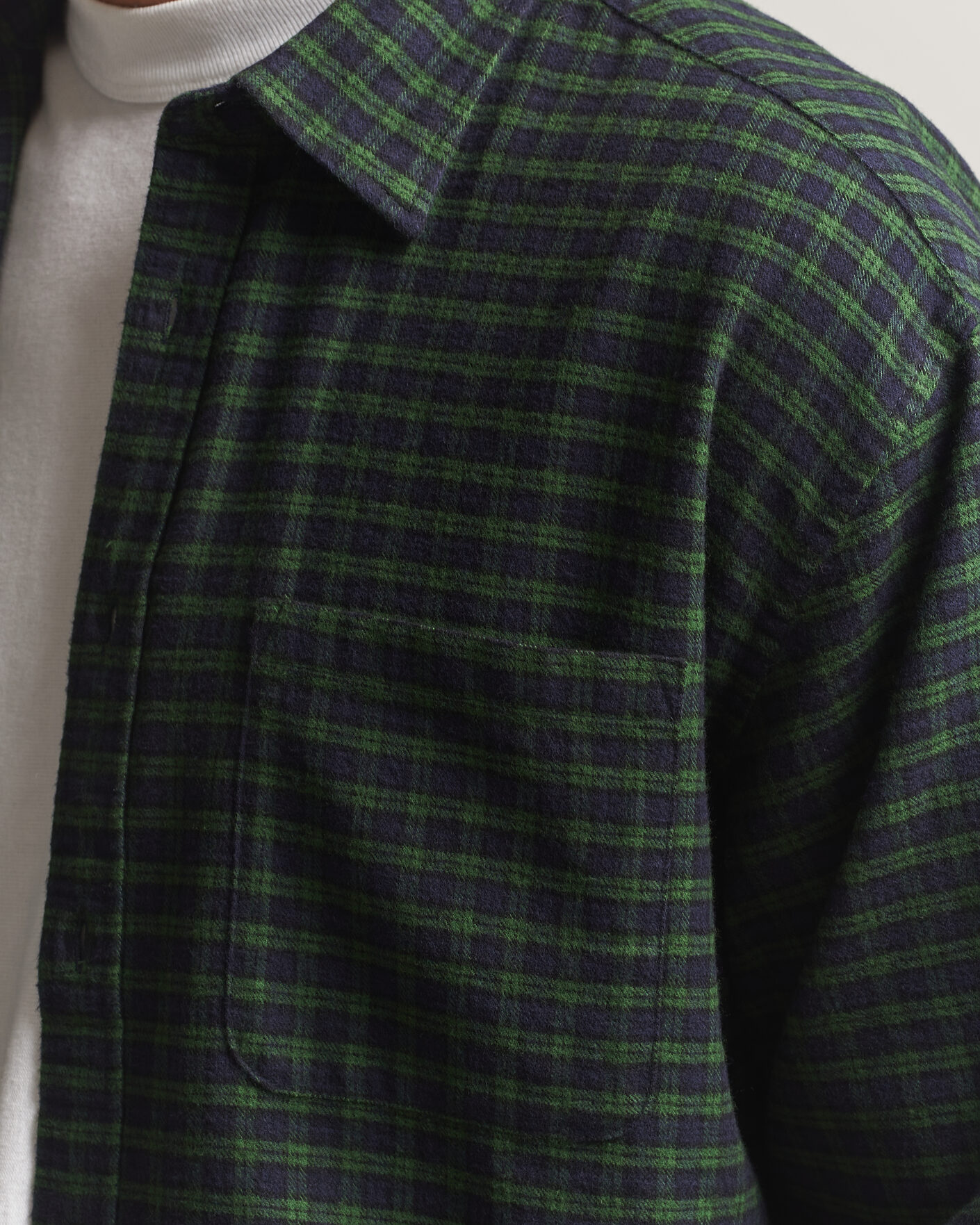 Homme | Chemises | NN07 | Deon Flannel Shirt Eden Check