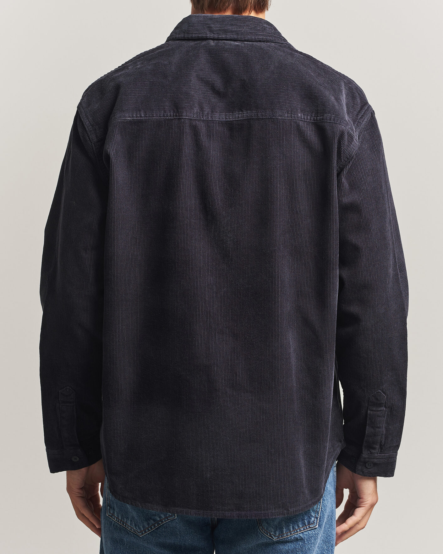 Homme | Chemises | NN07 | Casper Corduroy Overshirt Deep Navy