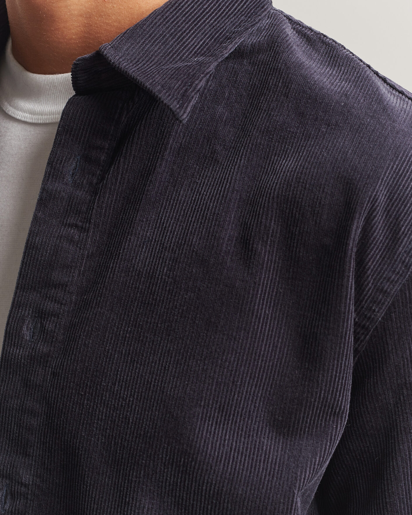 Homme | Chemises | NN07 | Casper Corduroy Overshirt Deep Navy