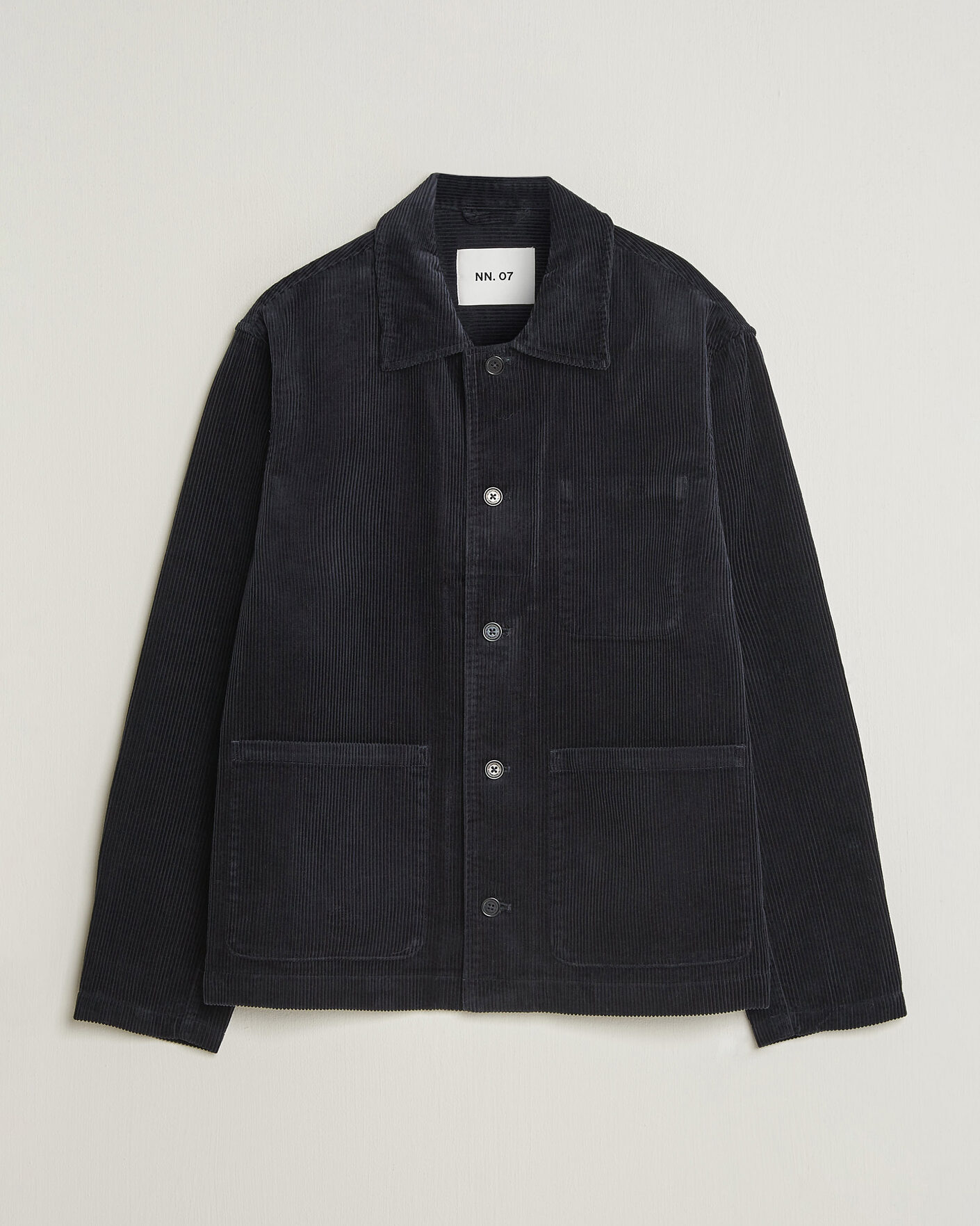 Homme | Chemises | NN07 | Morgan Corduroy Overshirt Deep Navy