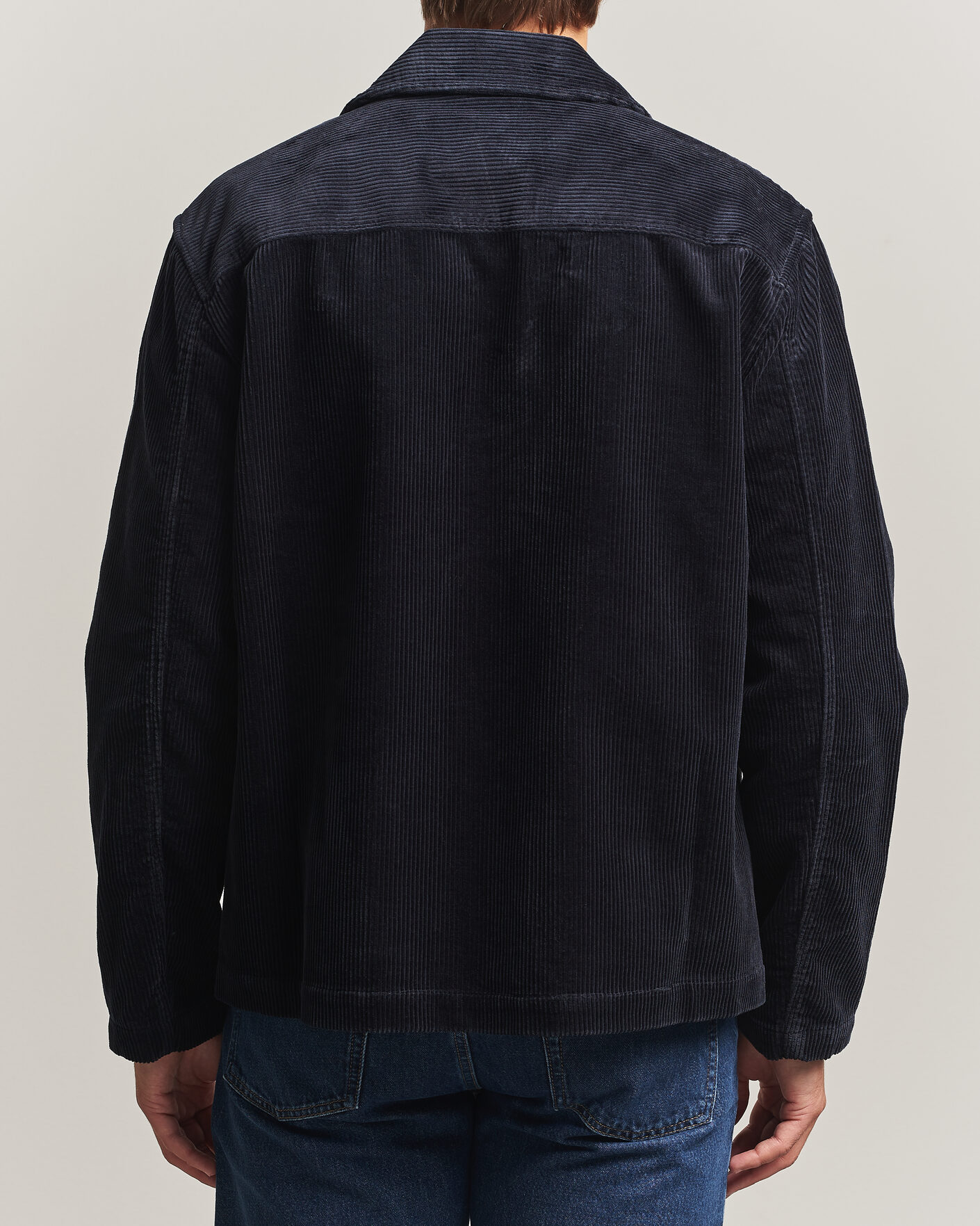 Homme | Chemises | NN07 | Morgan Corduroy Overshirt Deep Navy