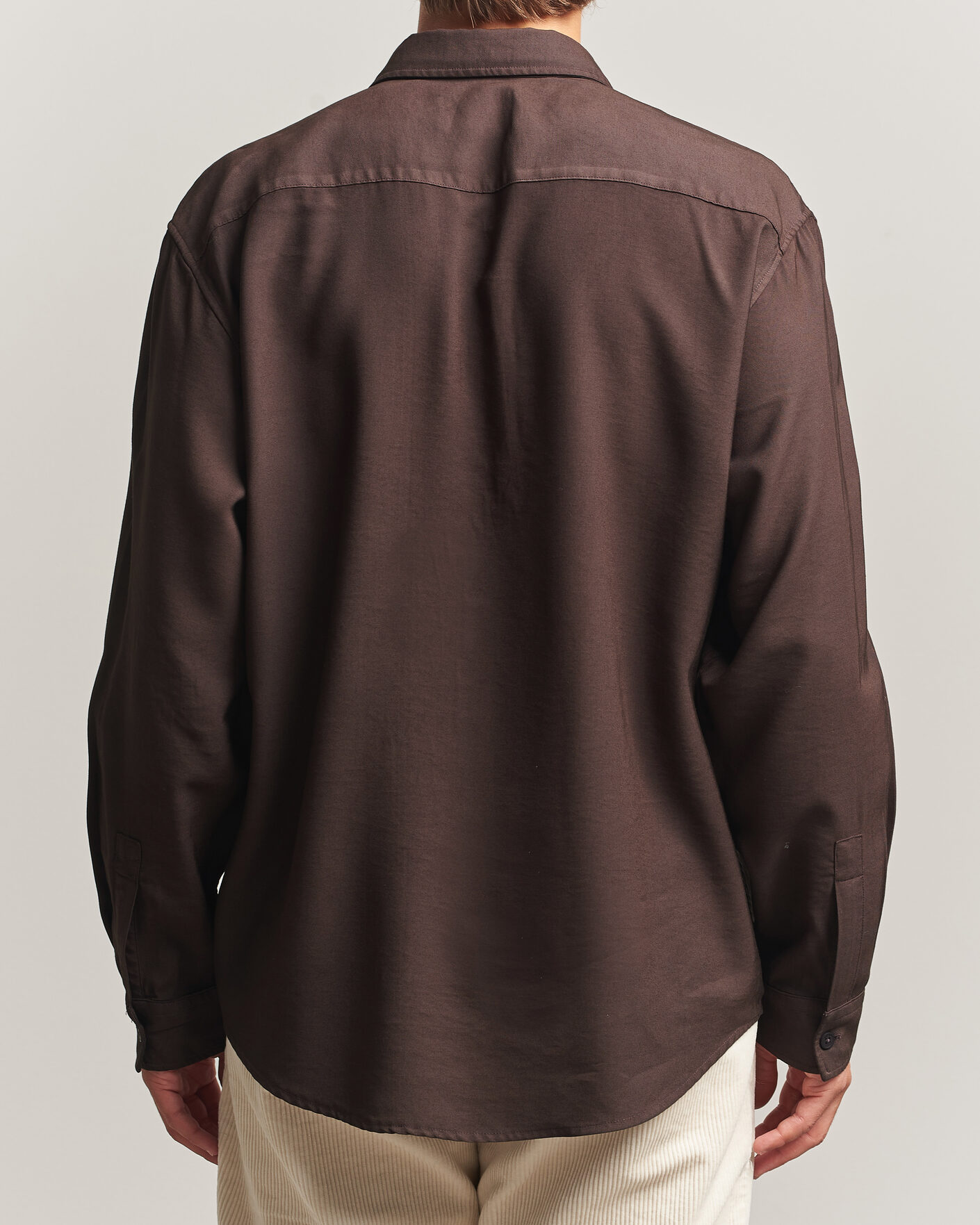 Homme | Chemises | NN07 | Deon Viscose Shirt Deep Truffle