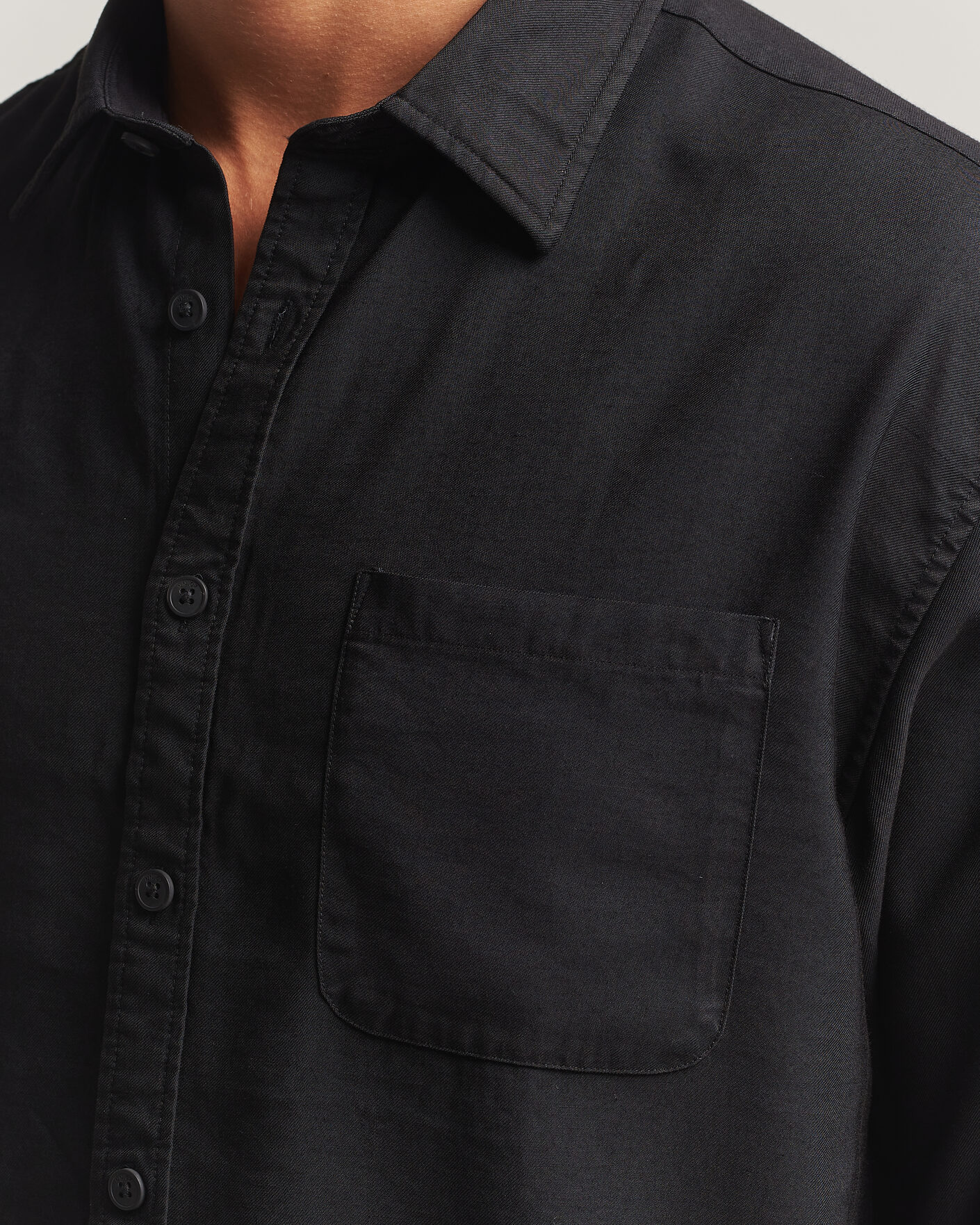 Homme | Chemises | NN07 | Deon Viscose Shirt Black