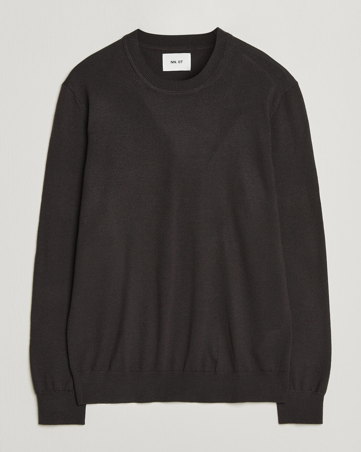 Homme | Pulls Et Tricots | NN07 | Ted Merino Crew Neck Pullover Deep Truffle