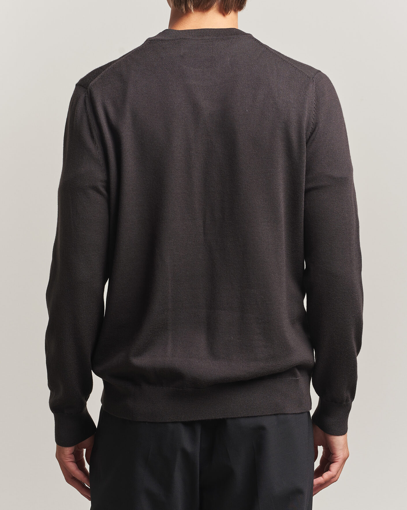 Homme | Pulls Et Tricots | NN07 | Ted Merino Crew Neck Pullover Deep Truffle