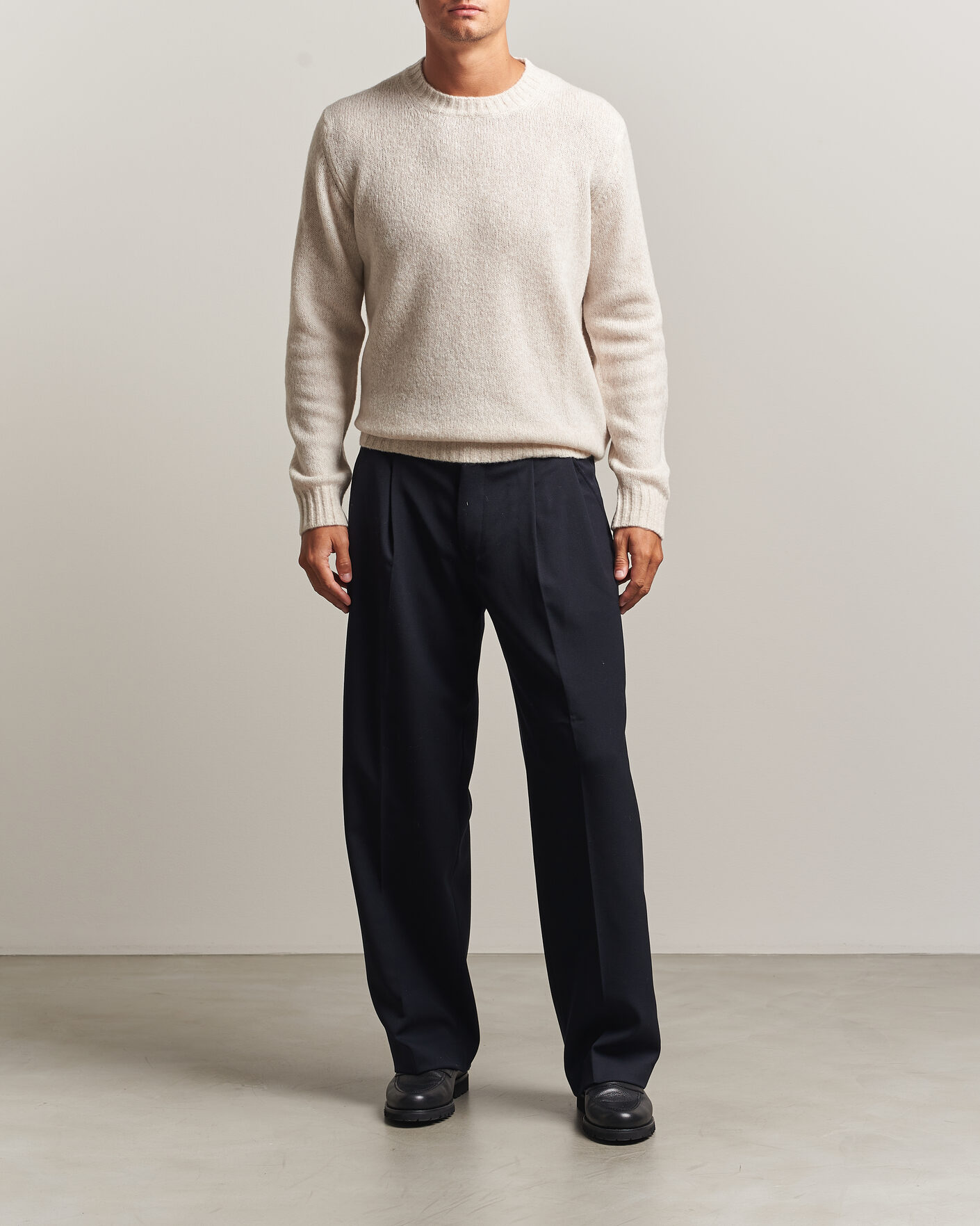 Homme | Pulls Et Tricots | NN07 | Lee Wool Knitted Sweater Ivory