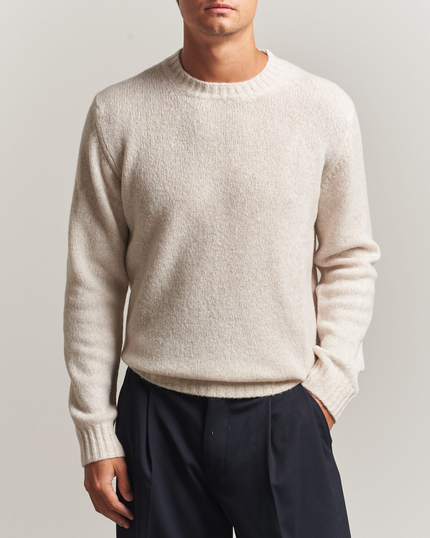 Homme | Pulls Et Tricots | NN07 | Lee Wool Knitted Sweater Ivory