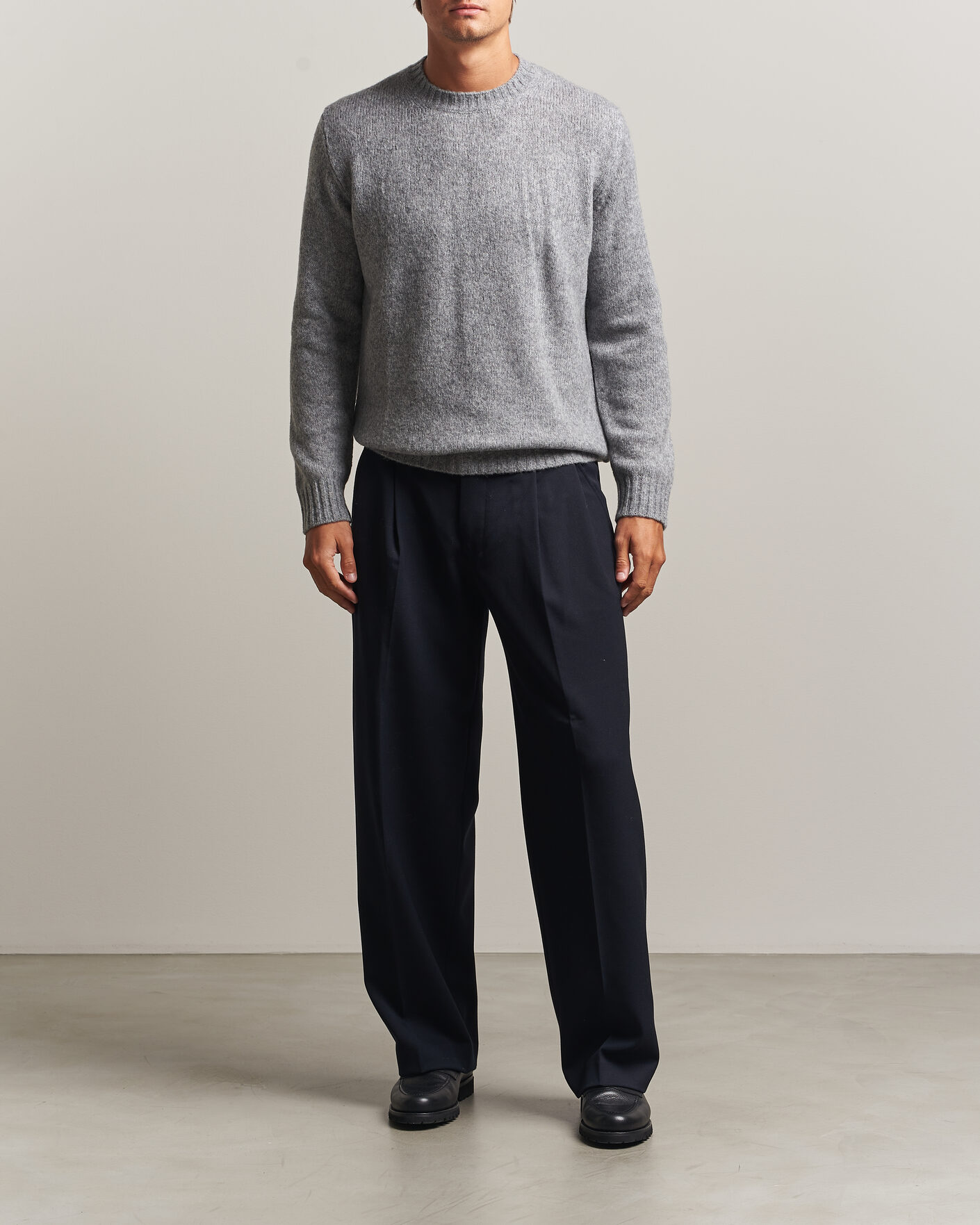 Homme | Pulls Et Tricots | NN07 | Lee Wool Knitted Sweater Grey Melange