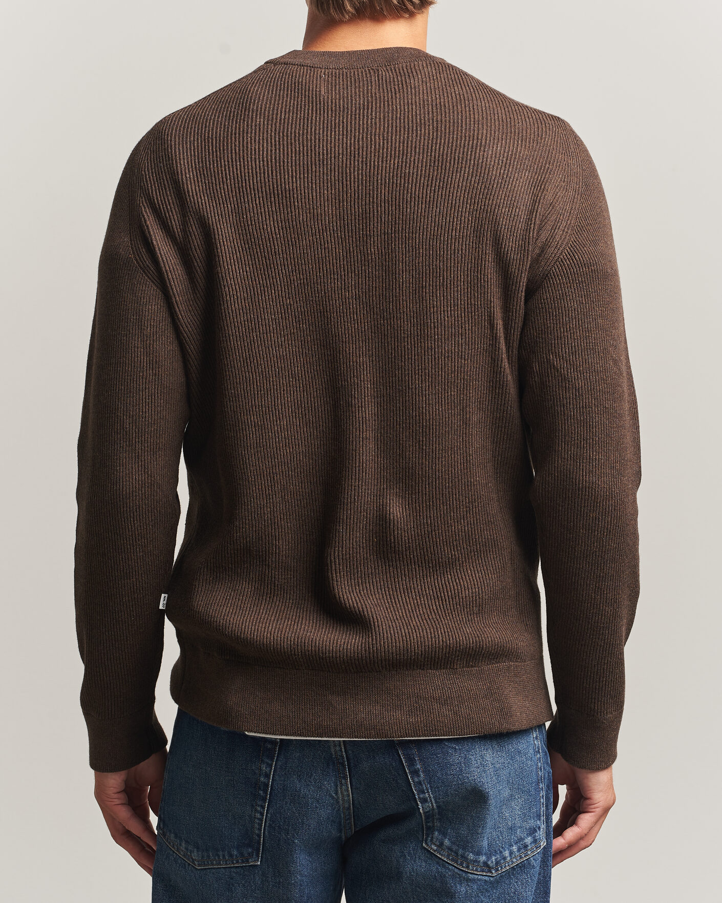 Homme | Pulls Et Tricots | NN07 | Kevin Cotton Knitted Sweater Deep Truffle