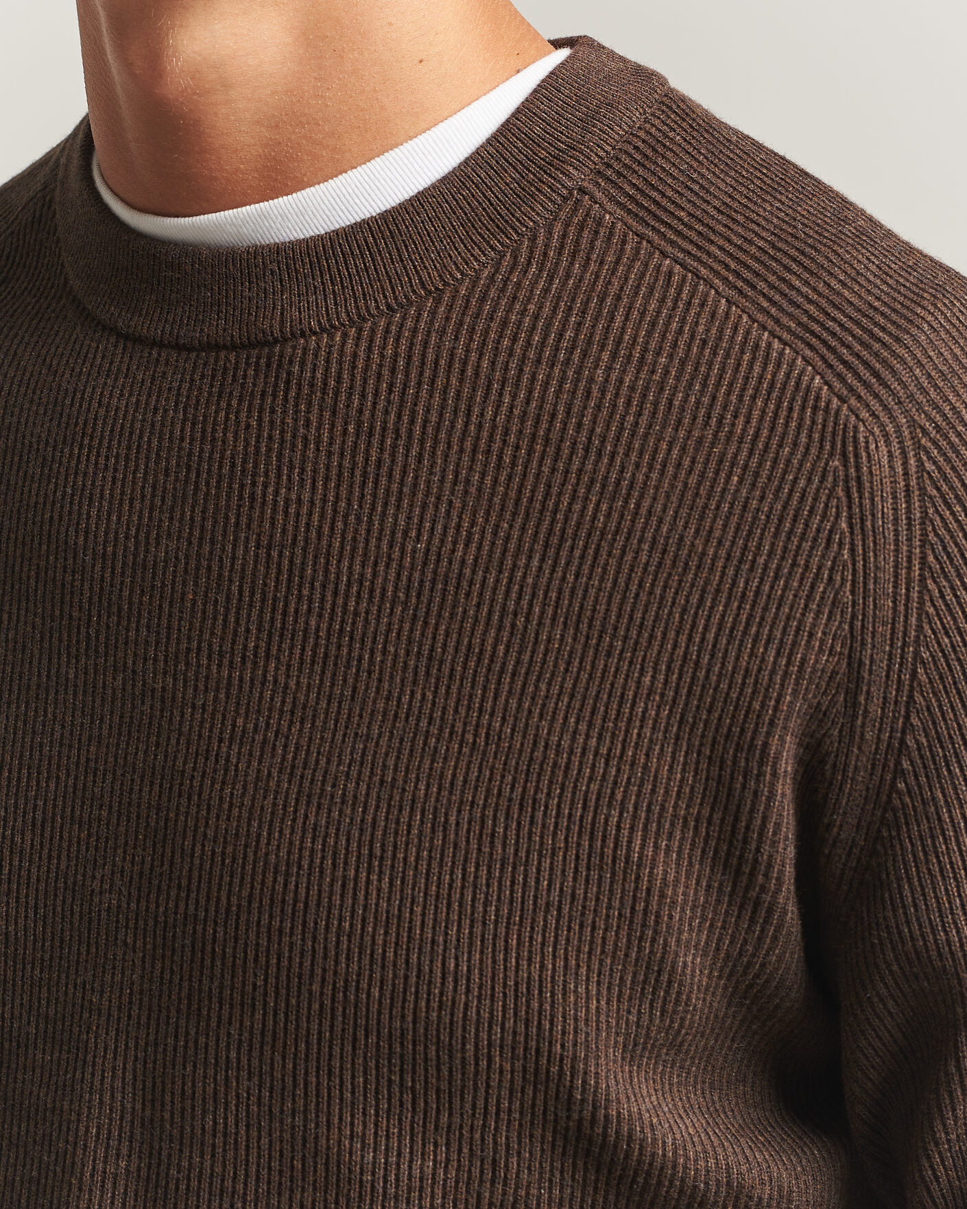 Homme | Pulls Et Tricots | NN07 | Kevin Cotton Knitted Sweater Deep Truffle