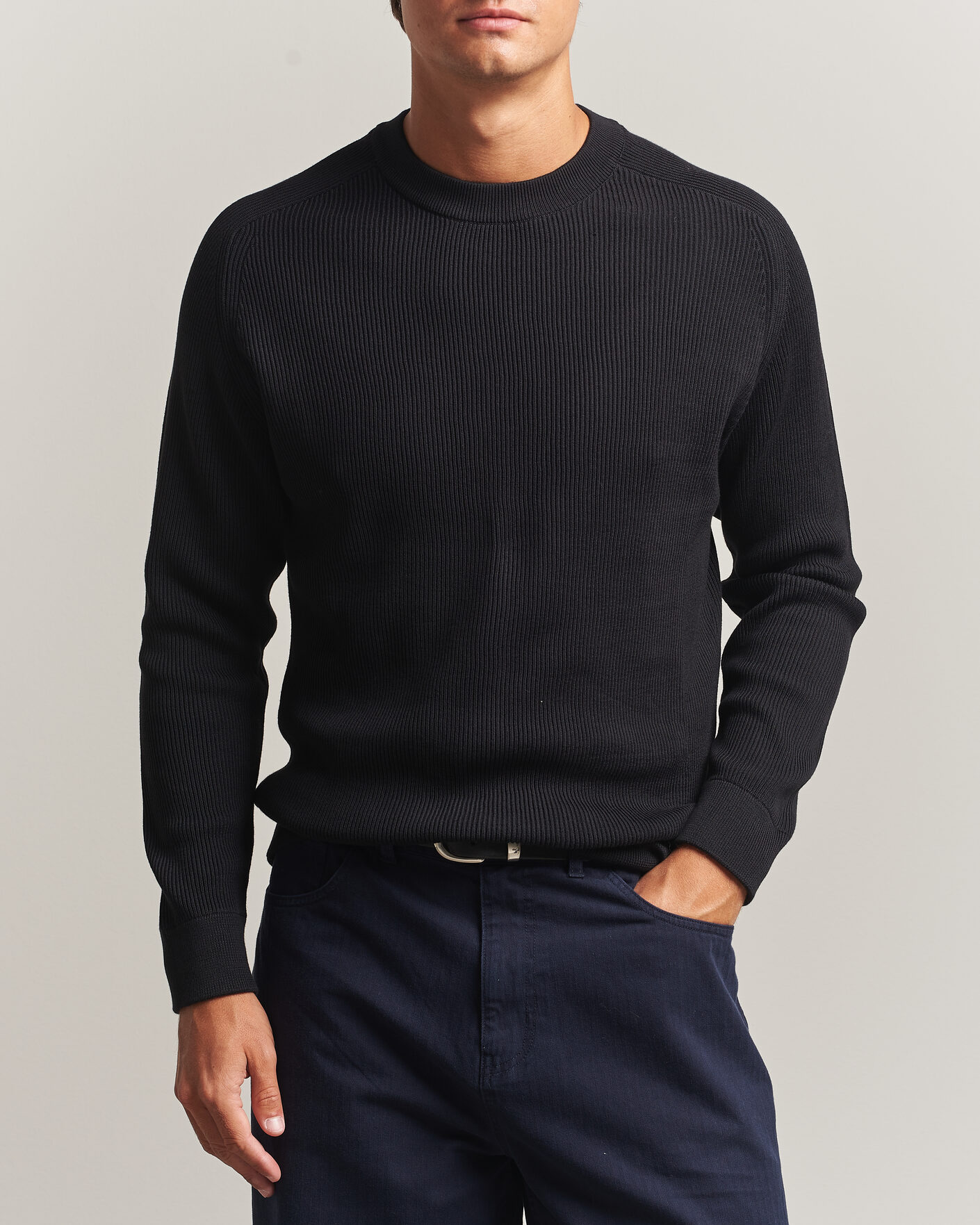 Homme | Pulls Et Tricots | NN07 | Kevin Cotton Knitted Sweater Black