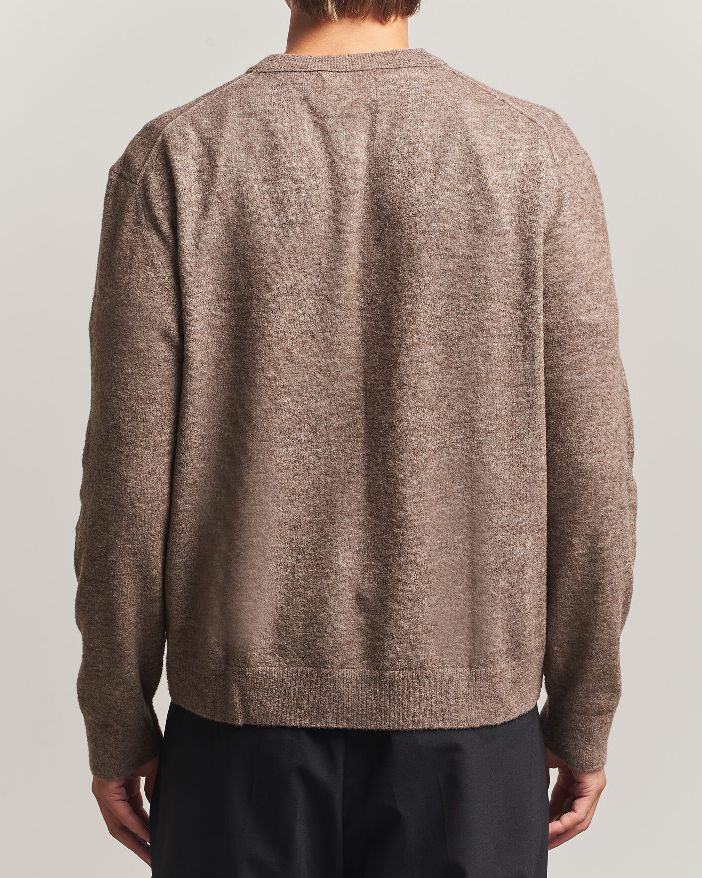 Homme | Pulls Et Tricots | NN07 | Gavin Brushed Wool Knitted Sweater Desert Clay