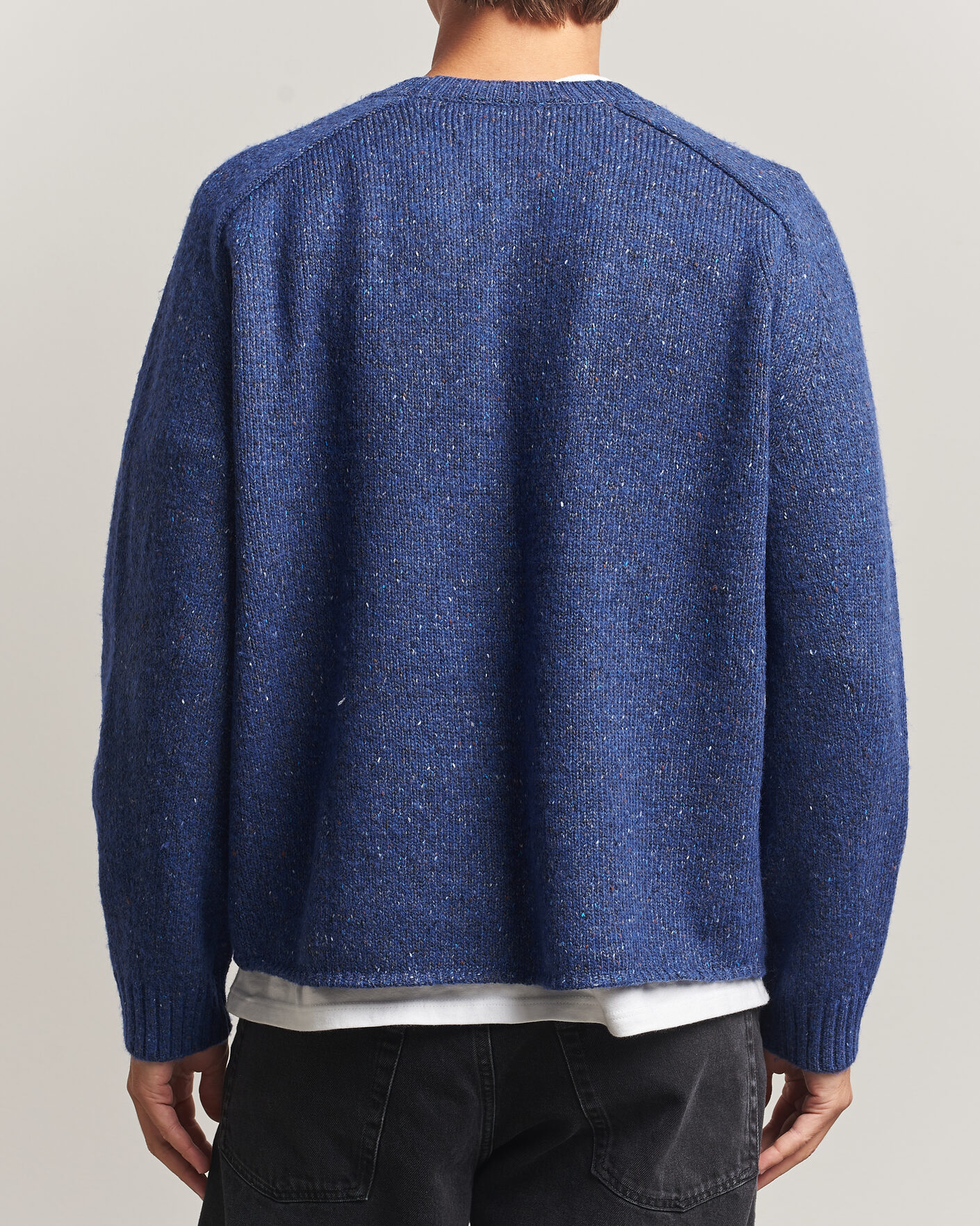 Homme | Pulls Et Tricots | NN07 | Jim Neps Wool Knitted Sweater Blue Ignition