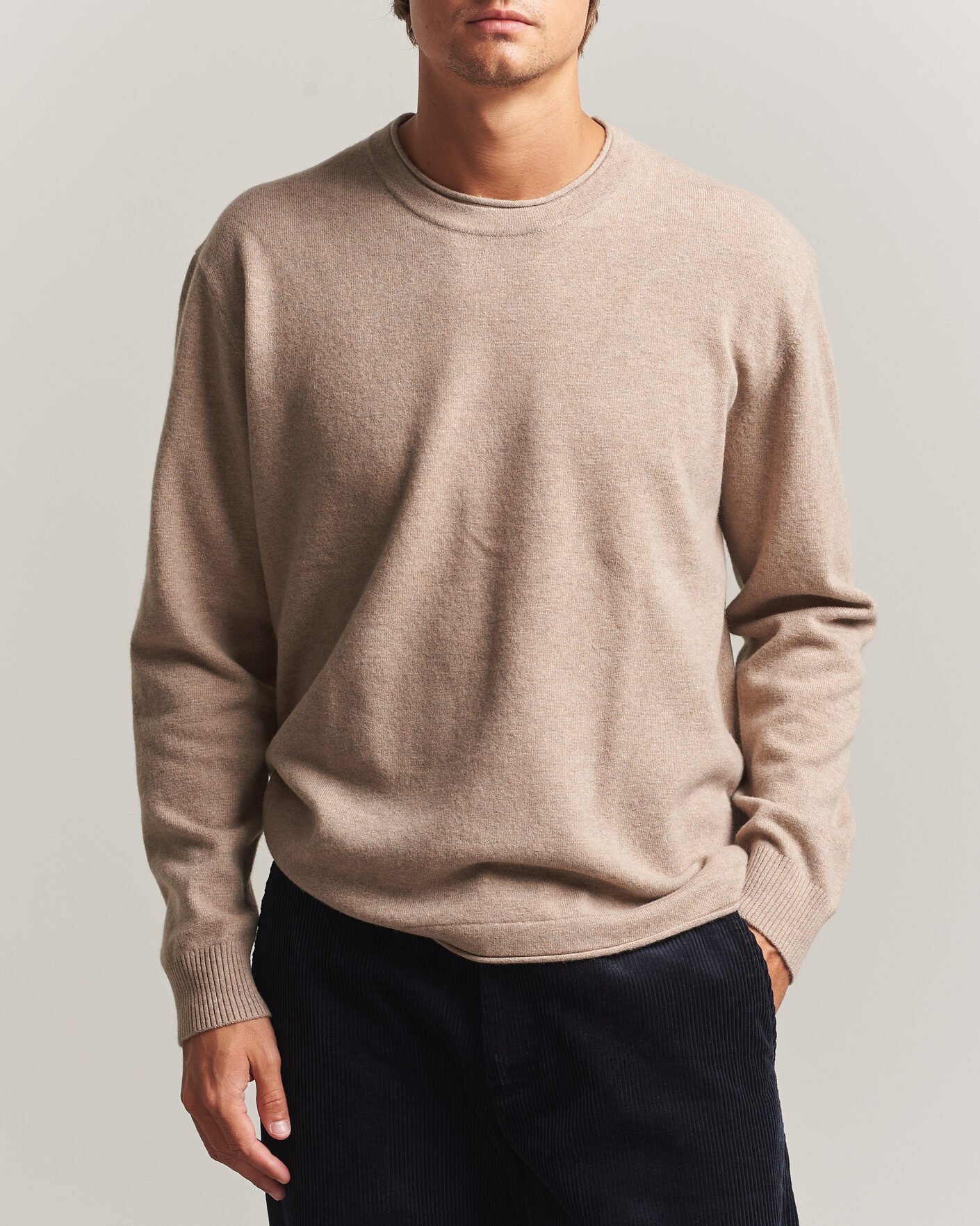 Homme | Pulls Et Tricots | NN07 | Sammy Wool Knitted Sweater Clay Melange