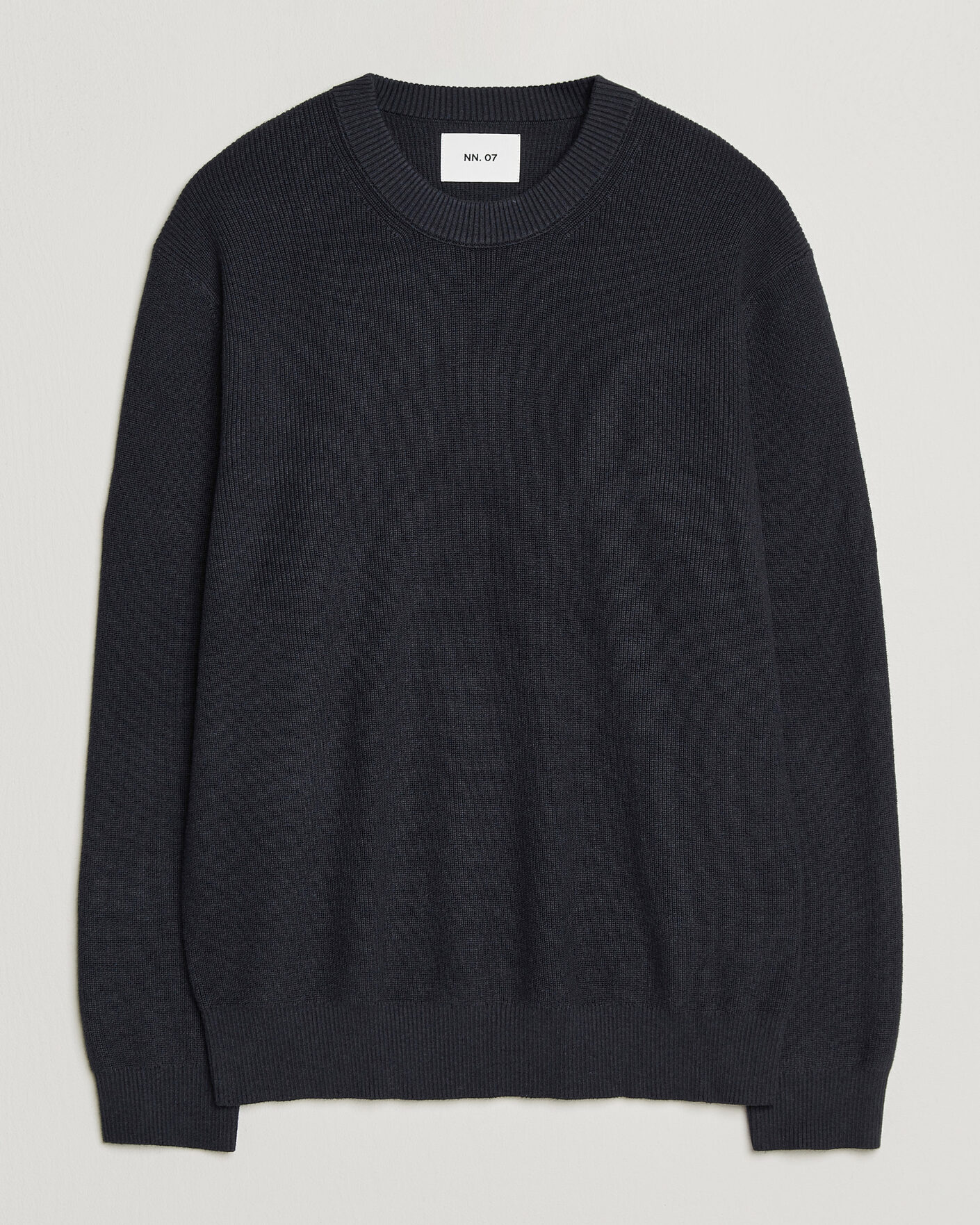 Homme | Pulls Et Tricots | NN07 | Hope Cotton/Cashmere Rib Knitted Sweater Navy