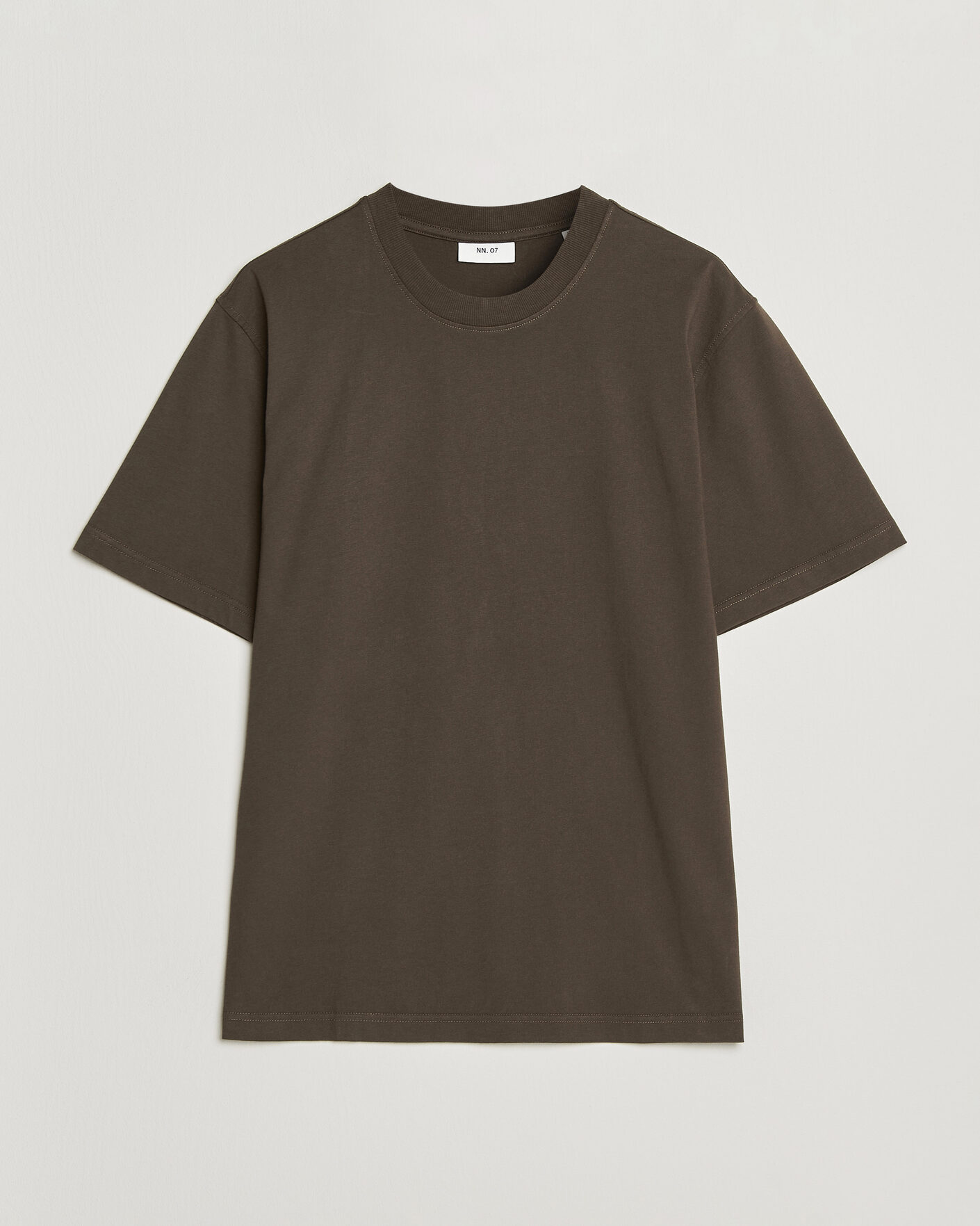 Homme | T-shirts | NN07 | Adam Crew Neck T-Shirt Earthwood